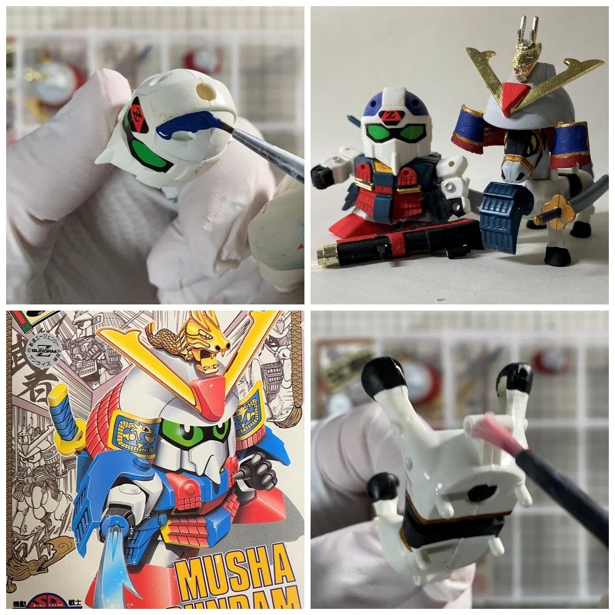 軽装の勇姿、風を感じるムシャZガンダム｜筆塗りーず☆masa
