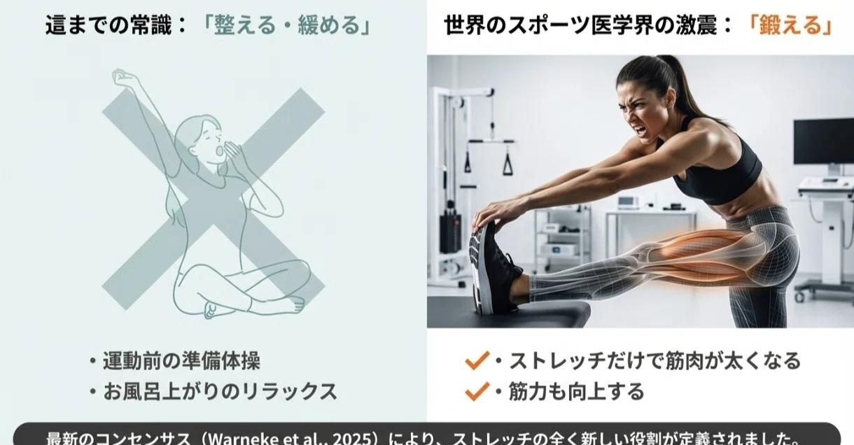 ストレッチで筋肉はつく？2025年最新エビデンスが明かす新常識｜Kenji