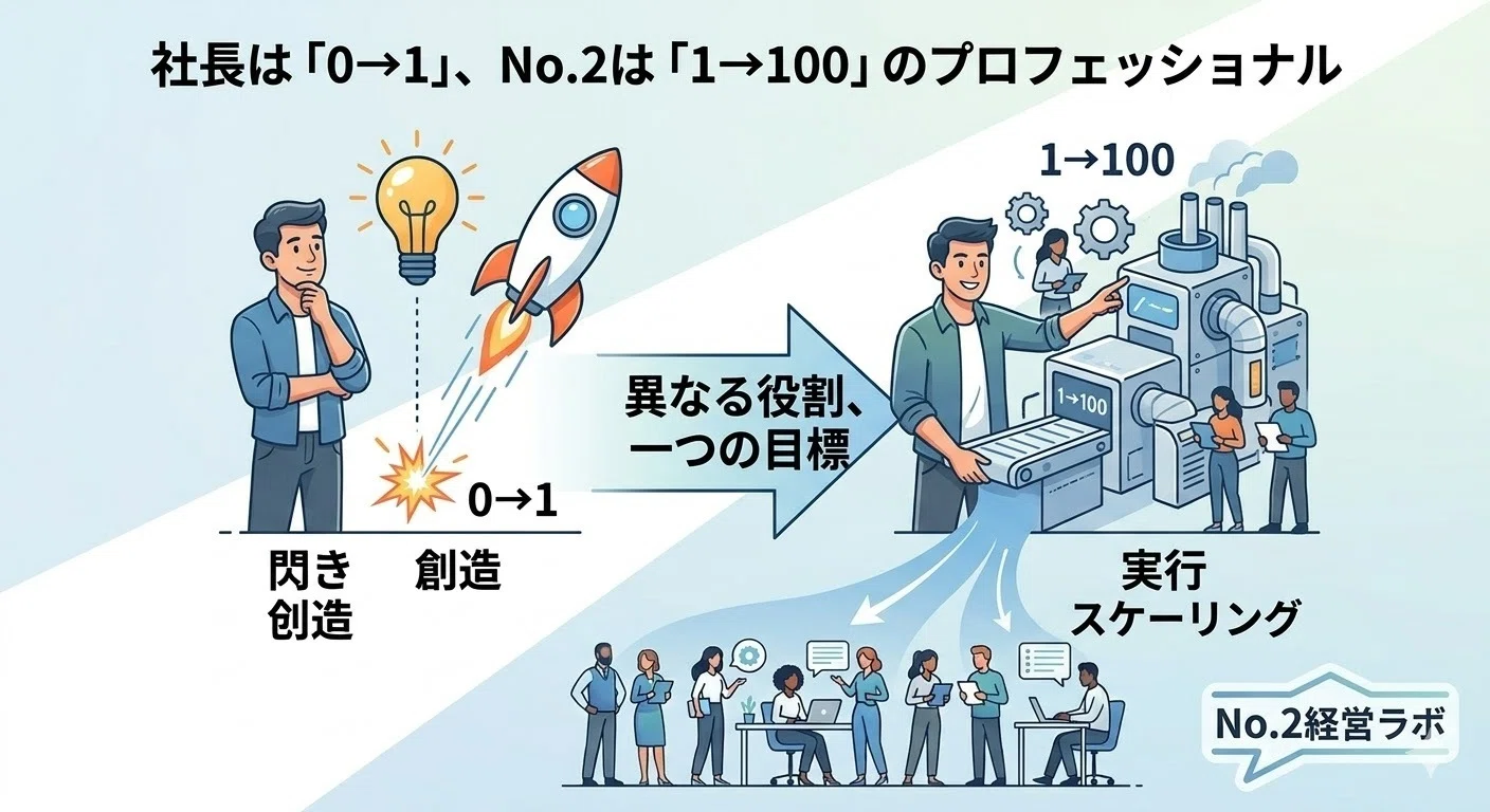 社長の右腕」の本当の仕事とは？〜ただのイエスマンで終わらないNo.2の