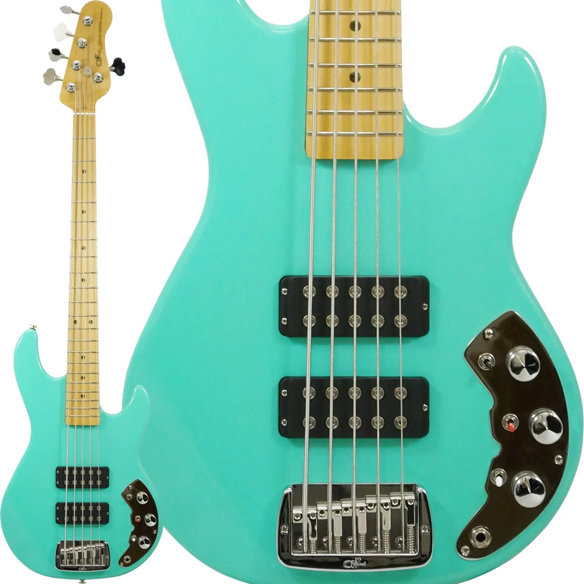 G&L ベース USAメイドの上位機種！G&Lの大定番5弦ベース「CLF Research L-2500」が