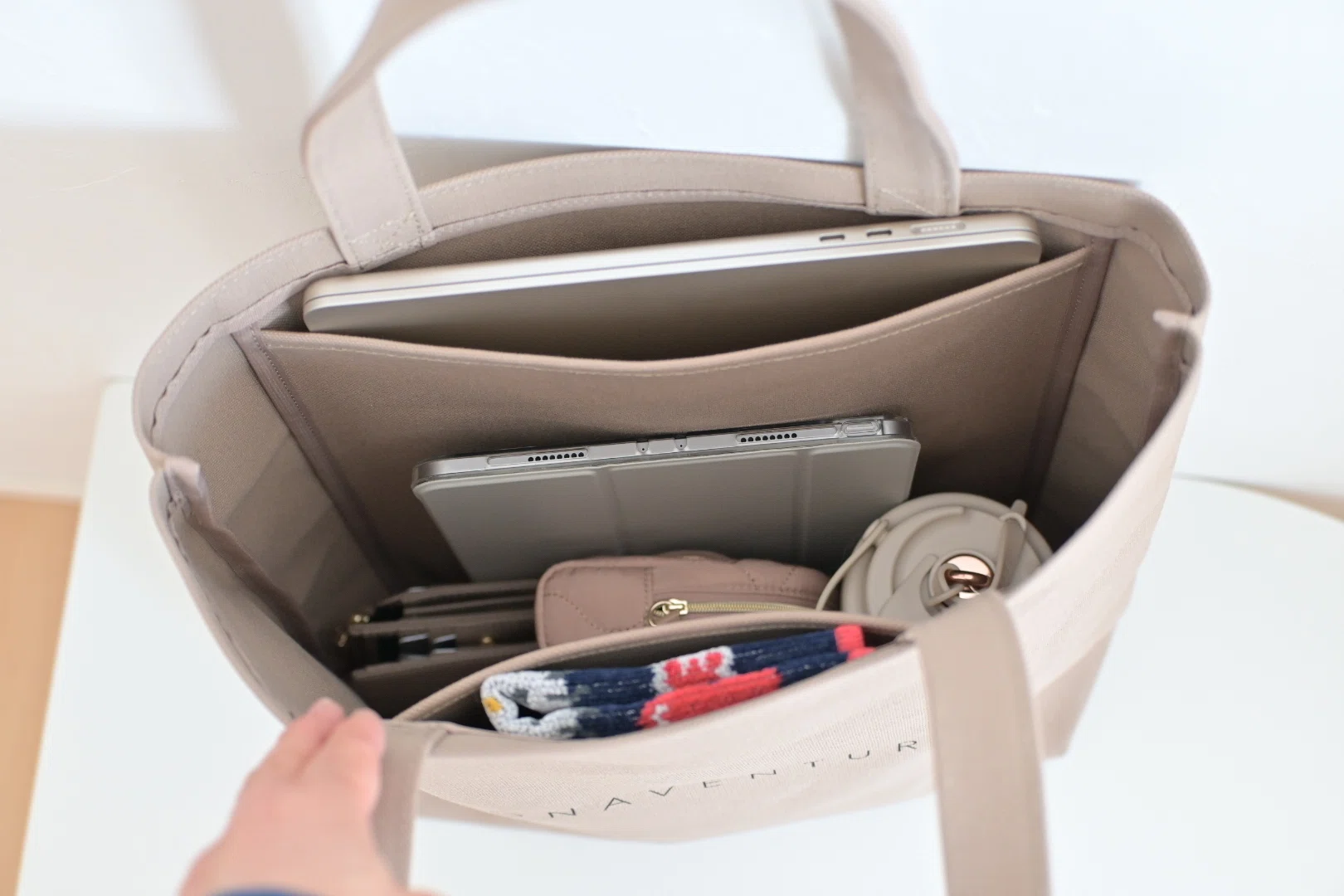 ボナベンチュラのトートバッグでMacBookを持ち歩きたいんです｜あこ