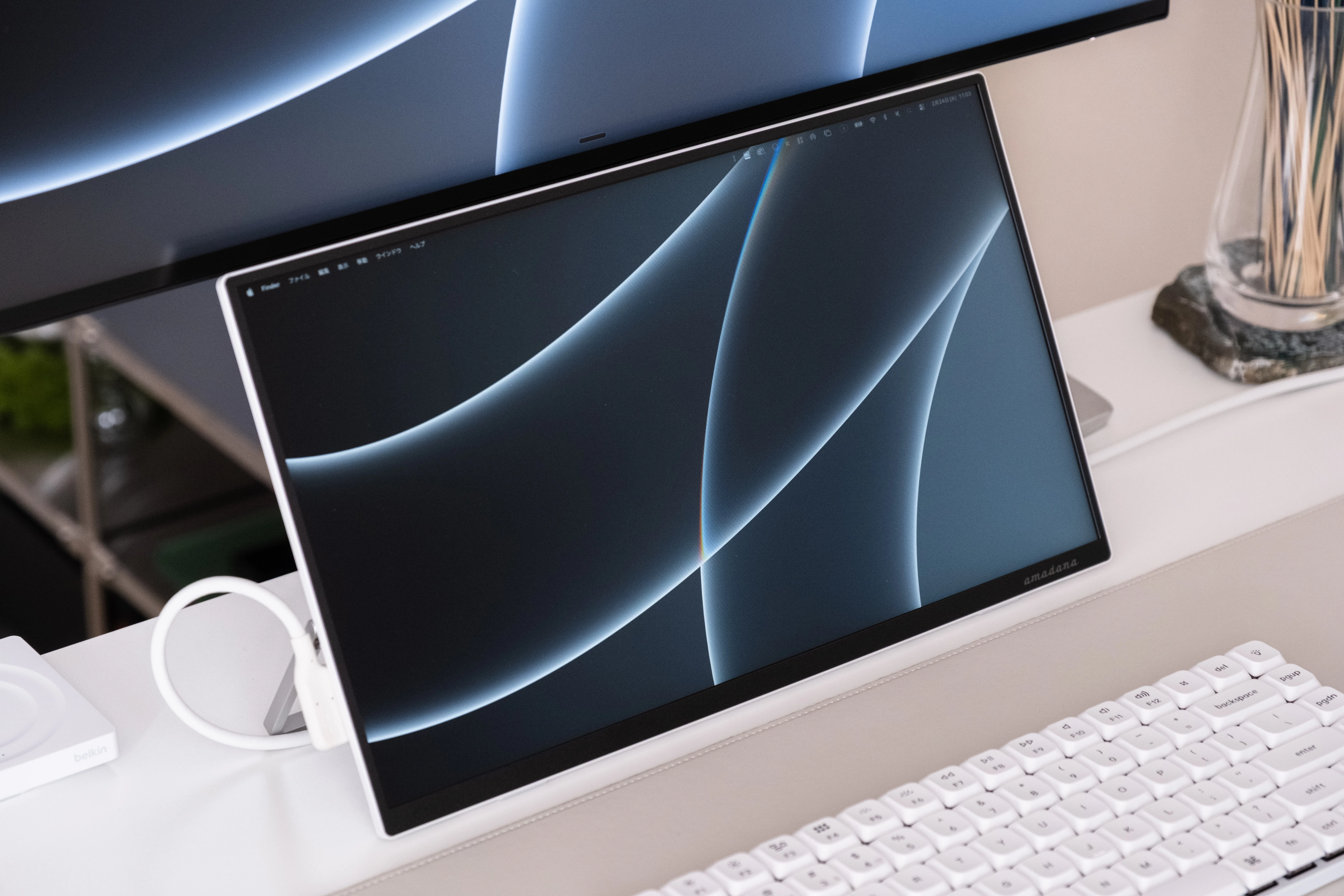amadana DP10 レビュー | 見た目の美しさで選んだモバイルモニター