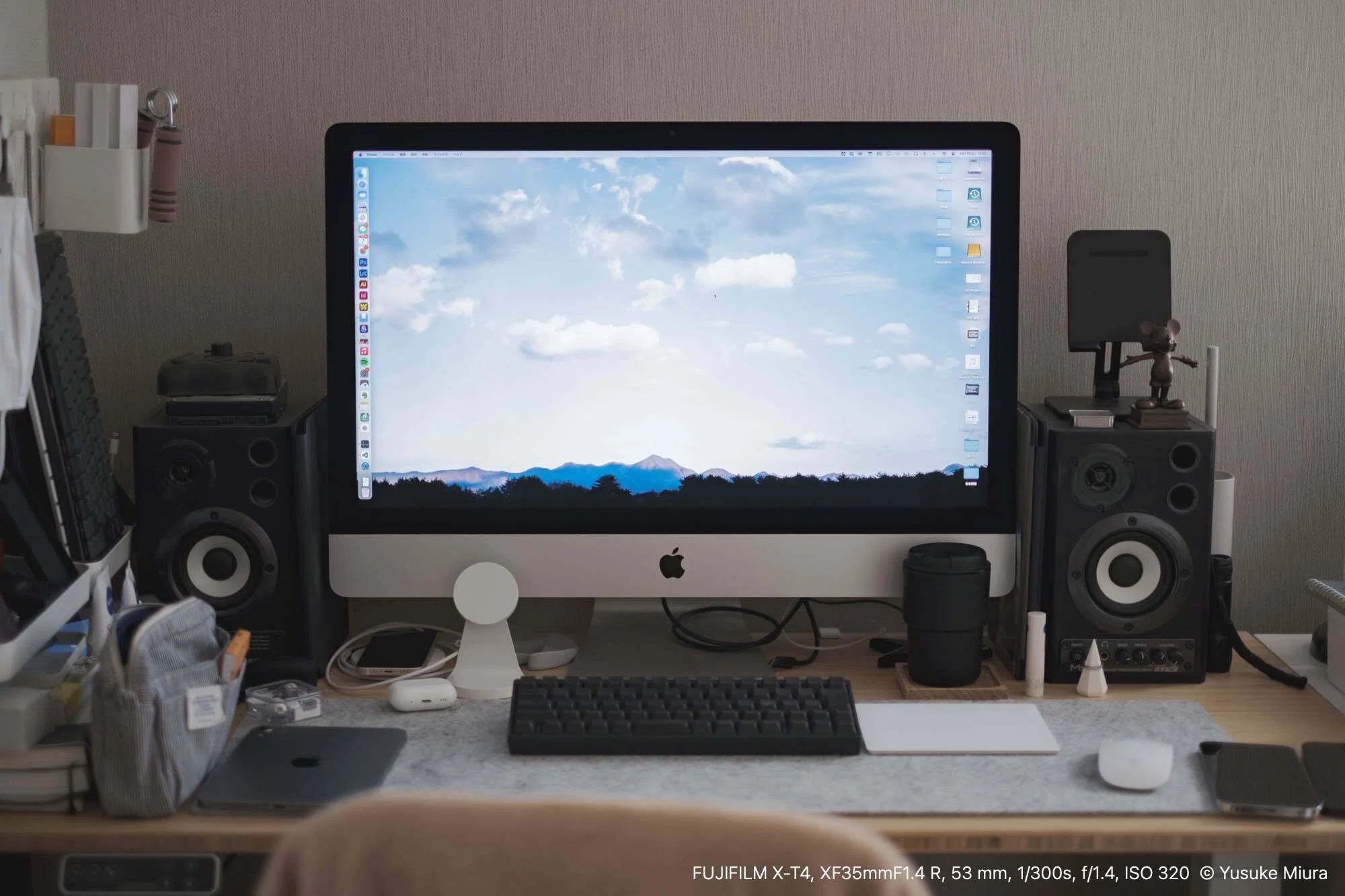 Macデスクトップ you Mac miniを中心に新しいデスク環境を整えました｜Yusuke Miura