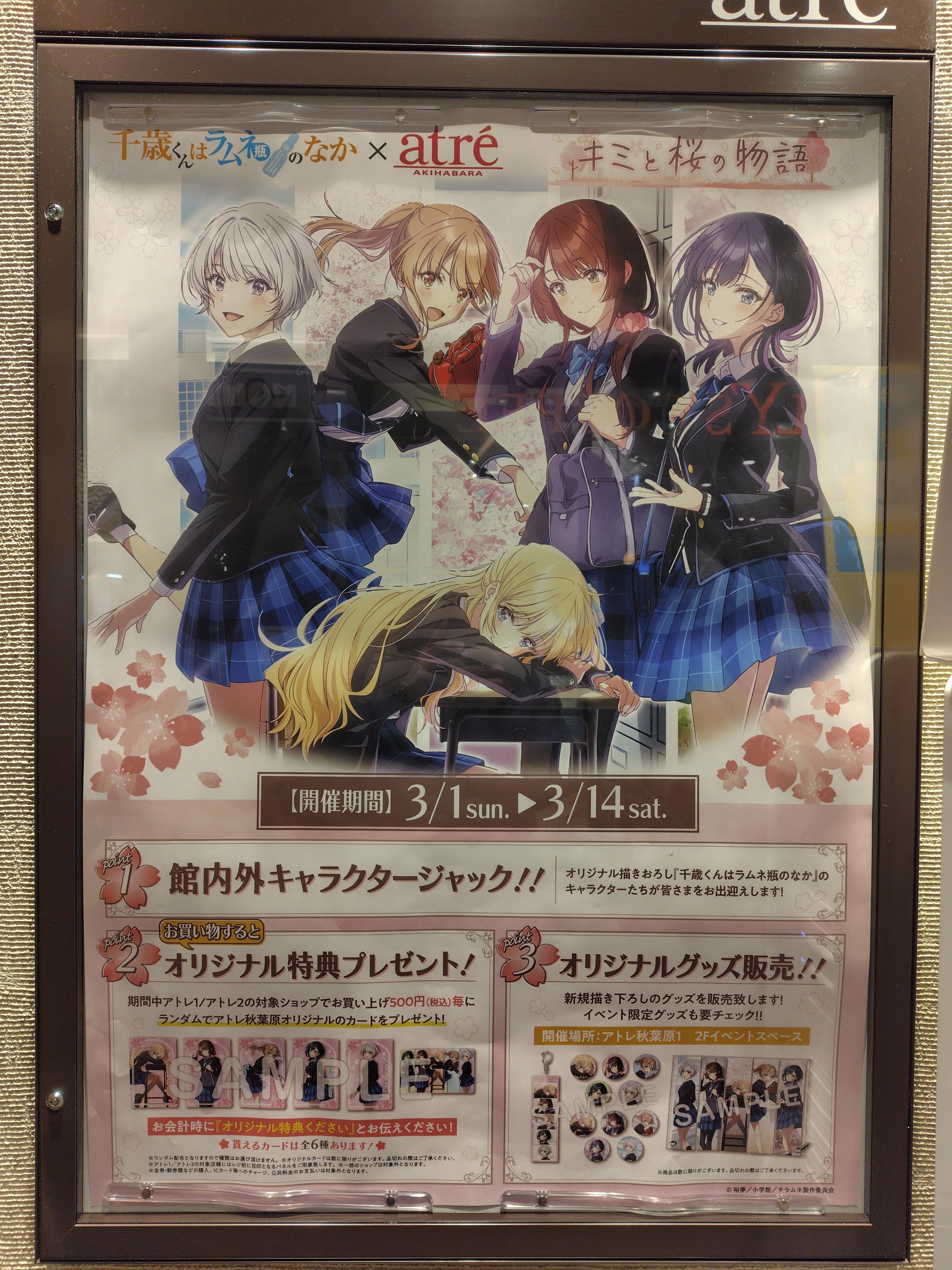 チラムネ☓アトレ秋葉原｜すぬいちぴいち