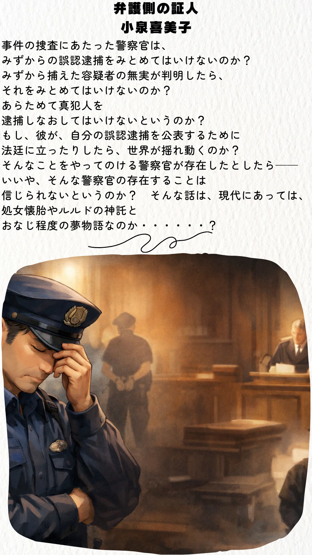 読書メモ 弁護側の証人｜文野巡(ふみのじゅん)