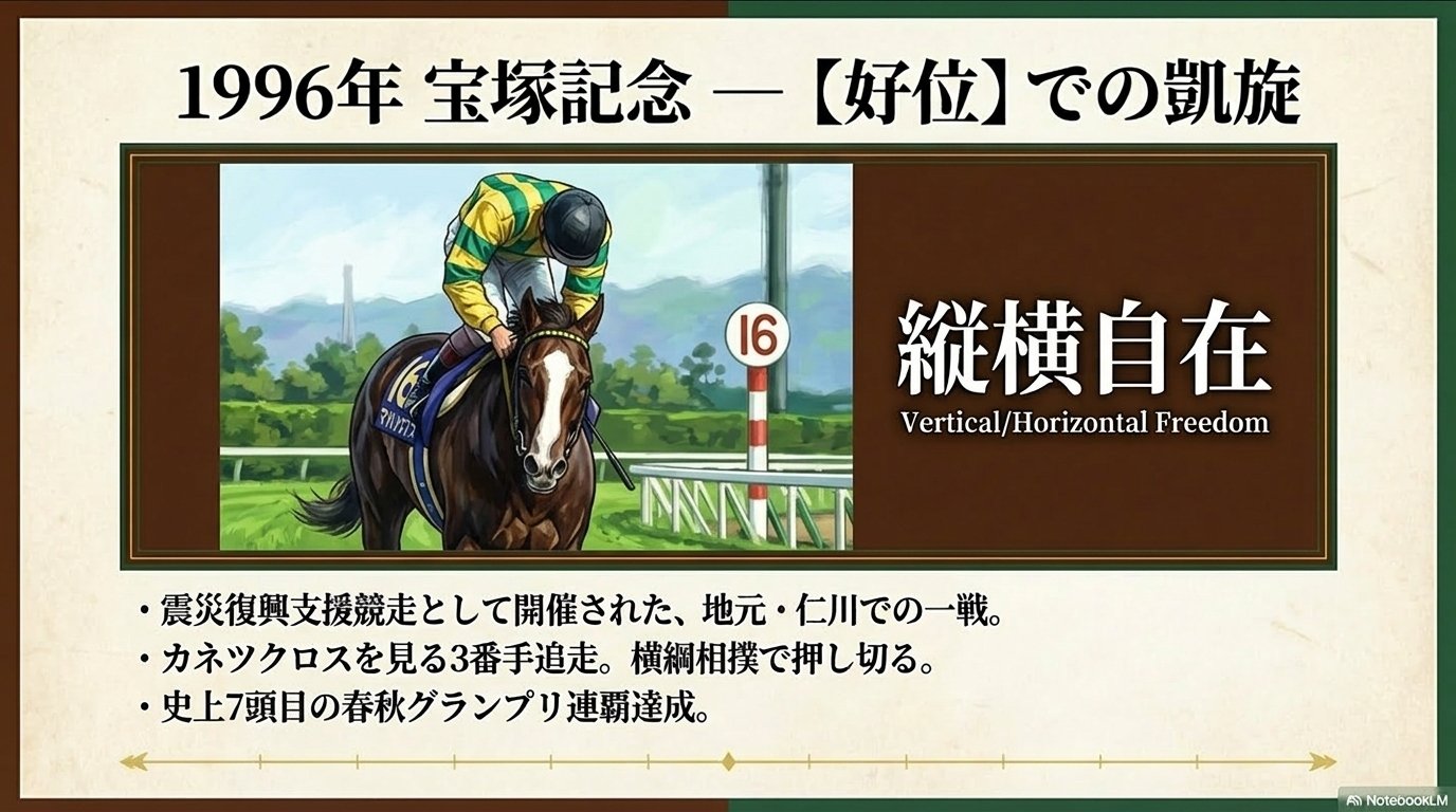 マヤノトップガン ― 変幻自在の音速ステイヤー｜ハサミおじさん