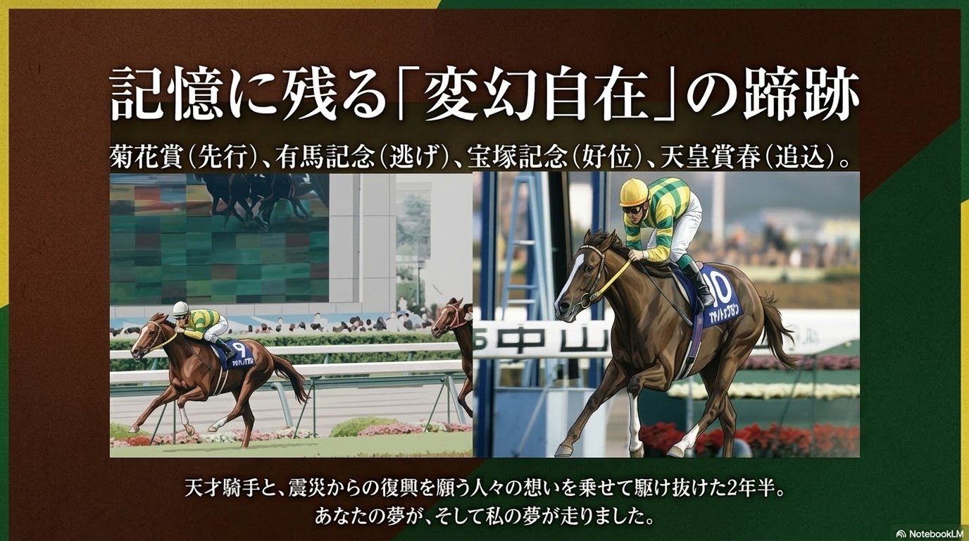 マヤノトップガン ― 変幻自在の音速ステイヤー｜ハサミおじさん