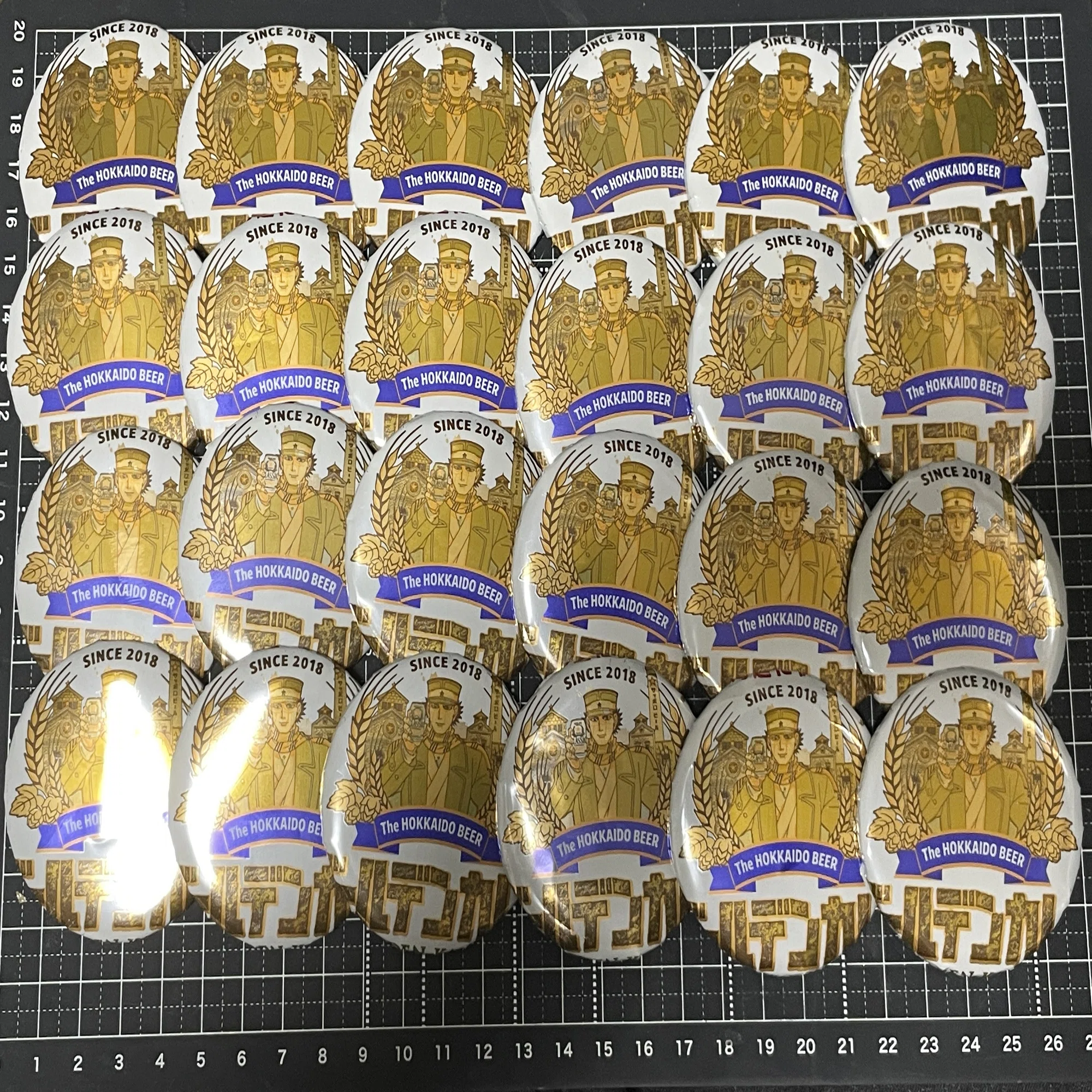 ゴールデンカムイ】ビール缶で痛バ作った｜るい