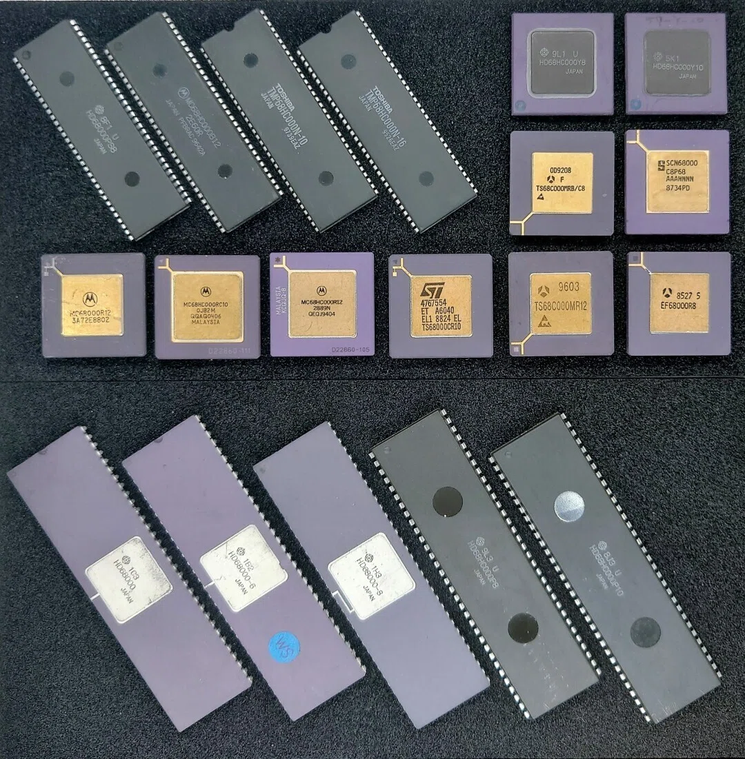 チップミュージアム(10) - 12ビットCPUとMC68000たち、そしてTRON｜kzn