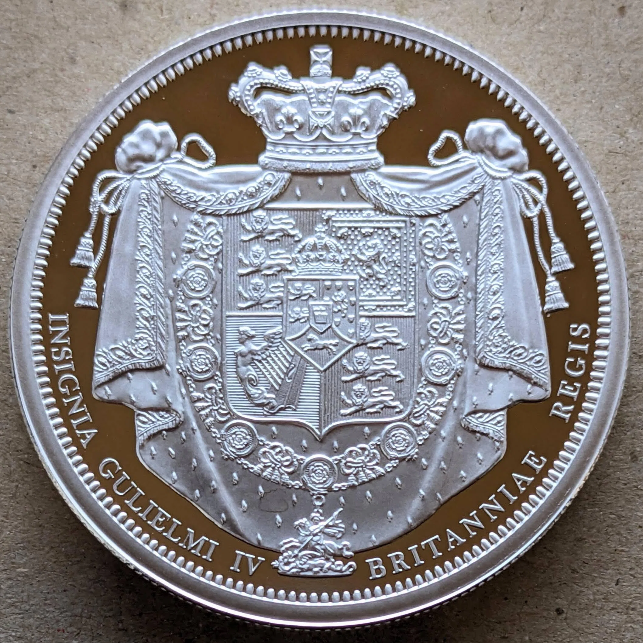 2026年 ウィリアム4世 クラウン リマスター (2026 UK £5 Silver Proof