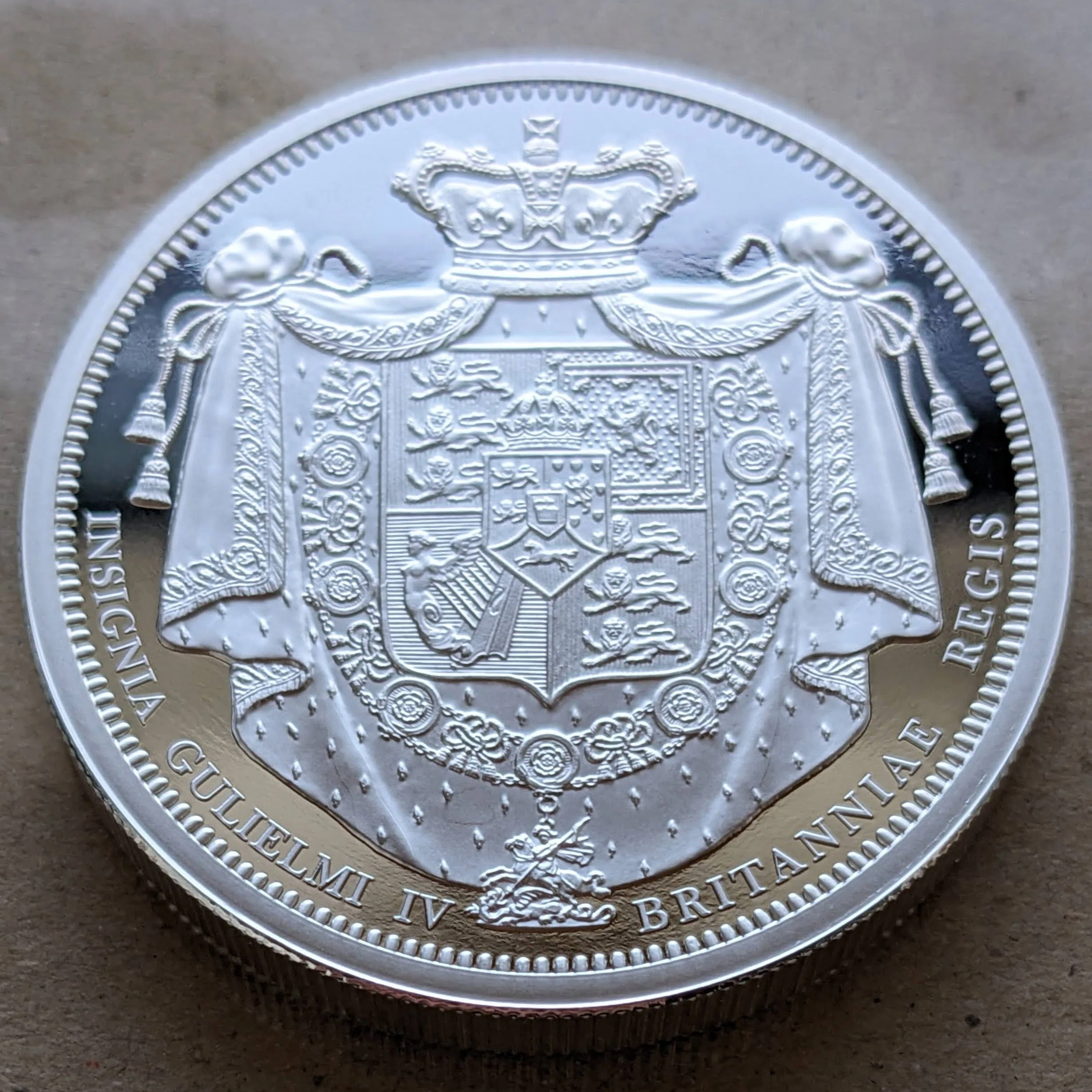 2026年 ウィリアム4世 クラウン リマスター (2026 UK £5 Silver Proof