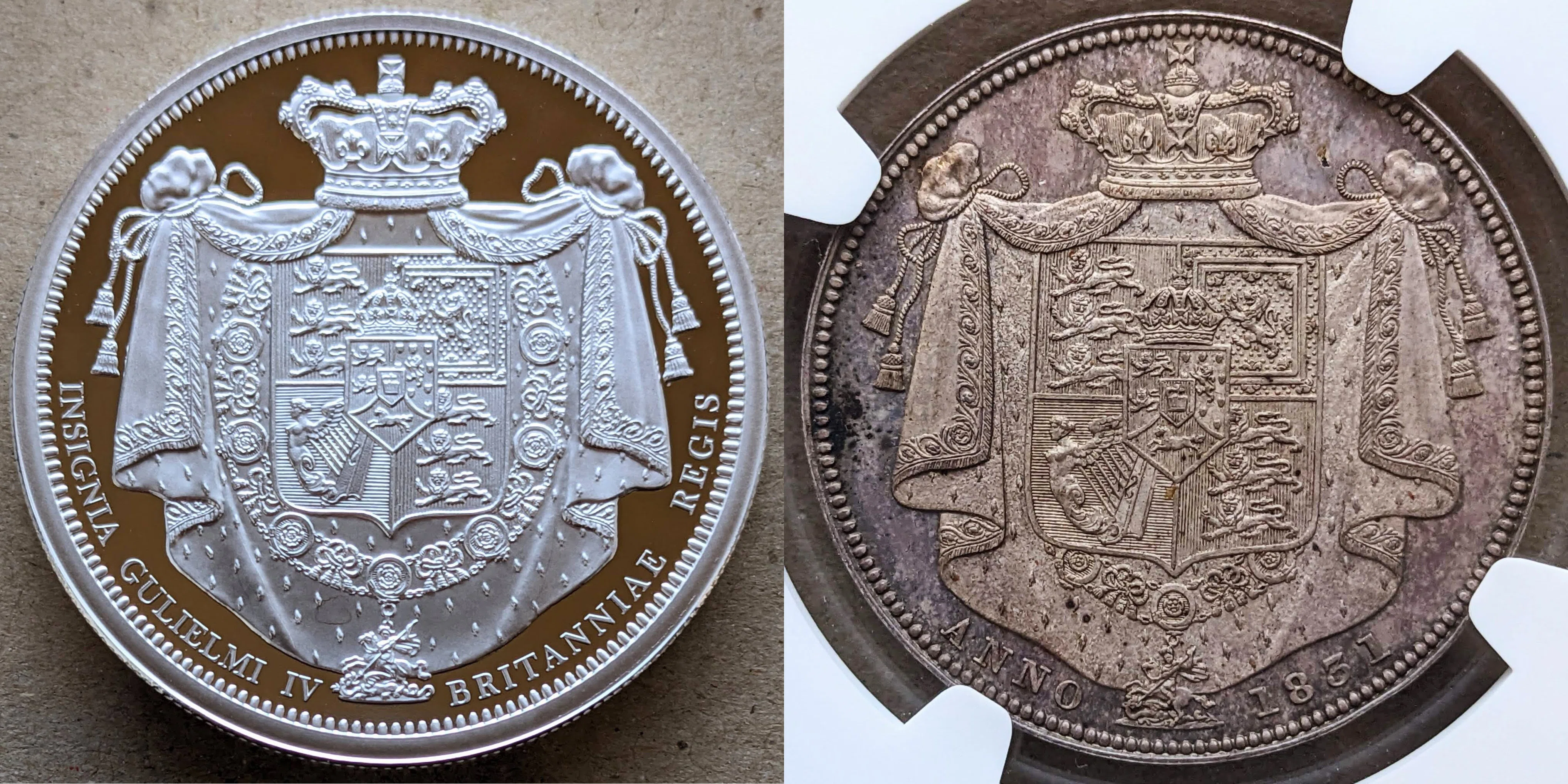 2026年 ウィリアム4世 クラウン リマスター (2026 UK £5 Silver Proof