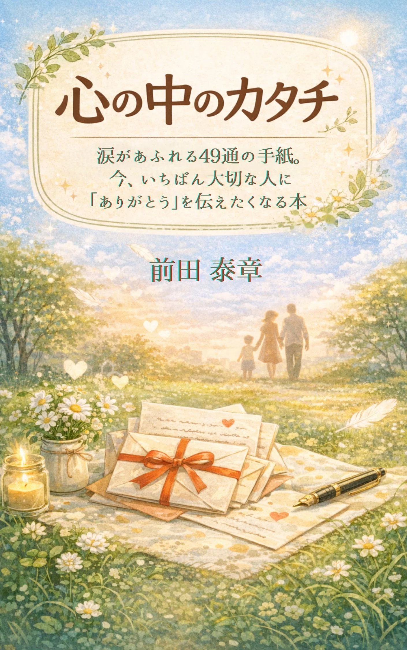 今日、本が発売になりました。『心の中のカタチ』49通の手紙の本です