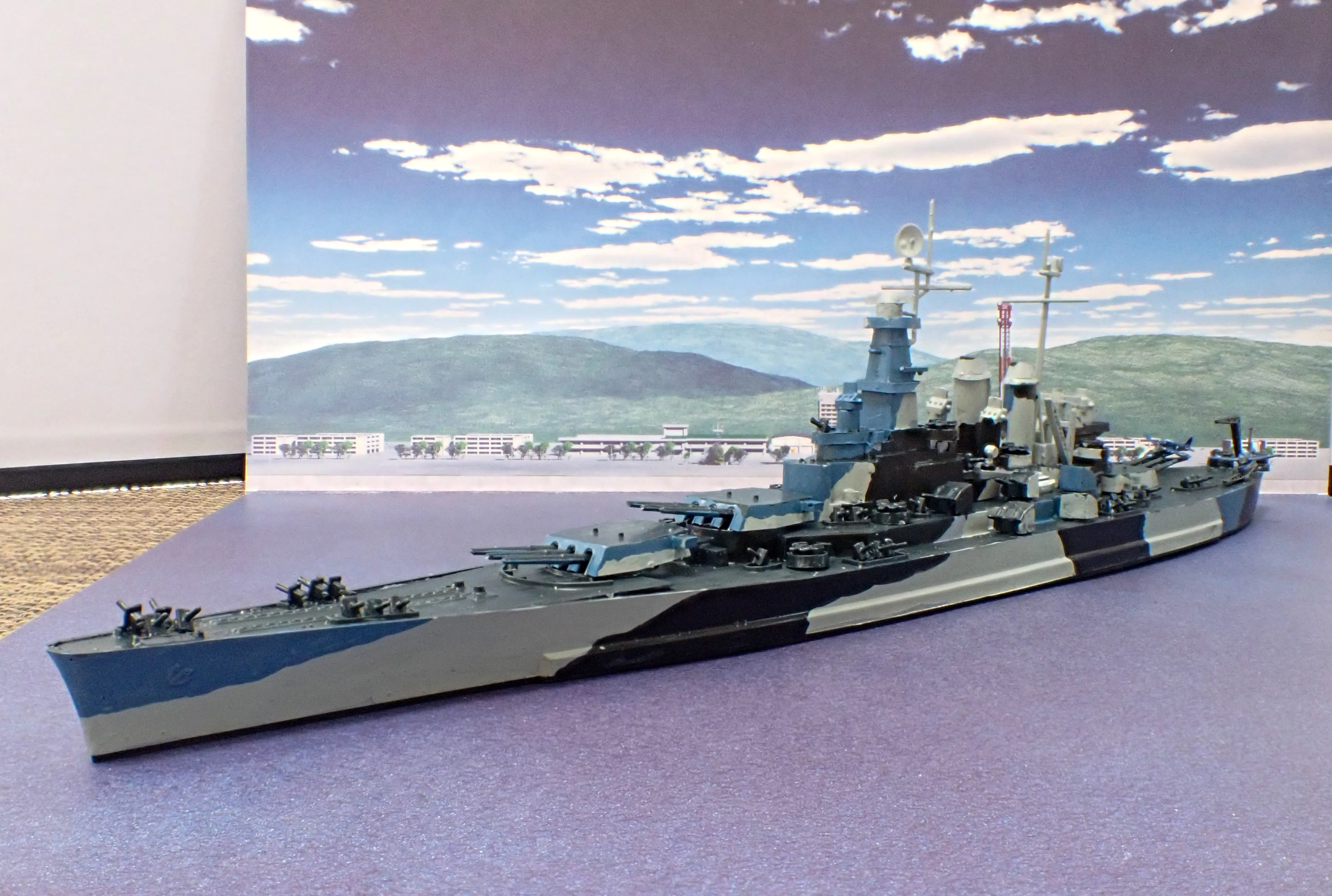 英海軍　1700航空隊　米海軍　ノースカロライナ　チャレンジ 1/700 ウォーターラインシリーズ アメリカ戦艦 ノースカロライナ｜セる