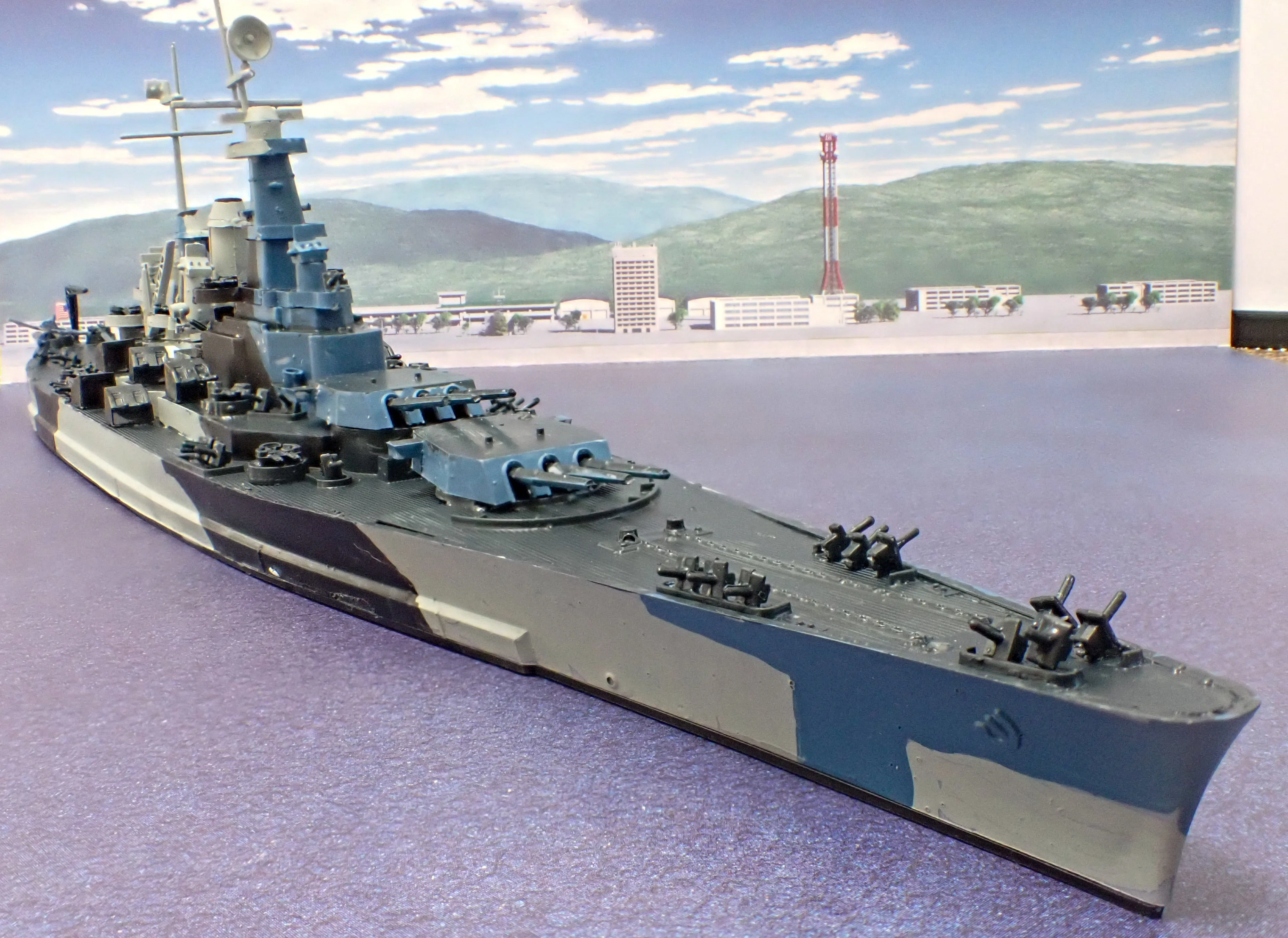 1/700 ウォーターラインシリーズ アメリカ戦艦 ノースカロライナ｜セる