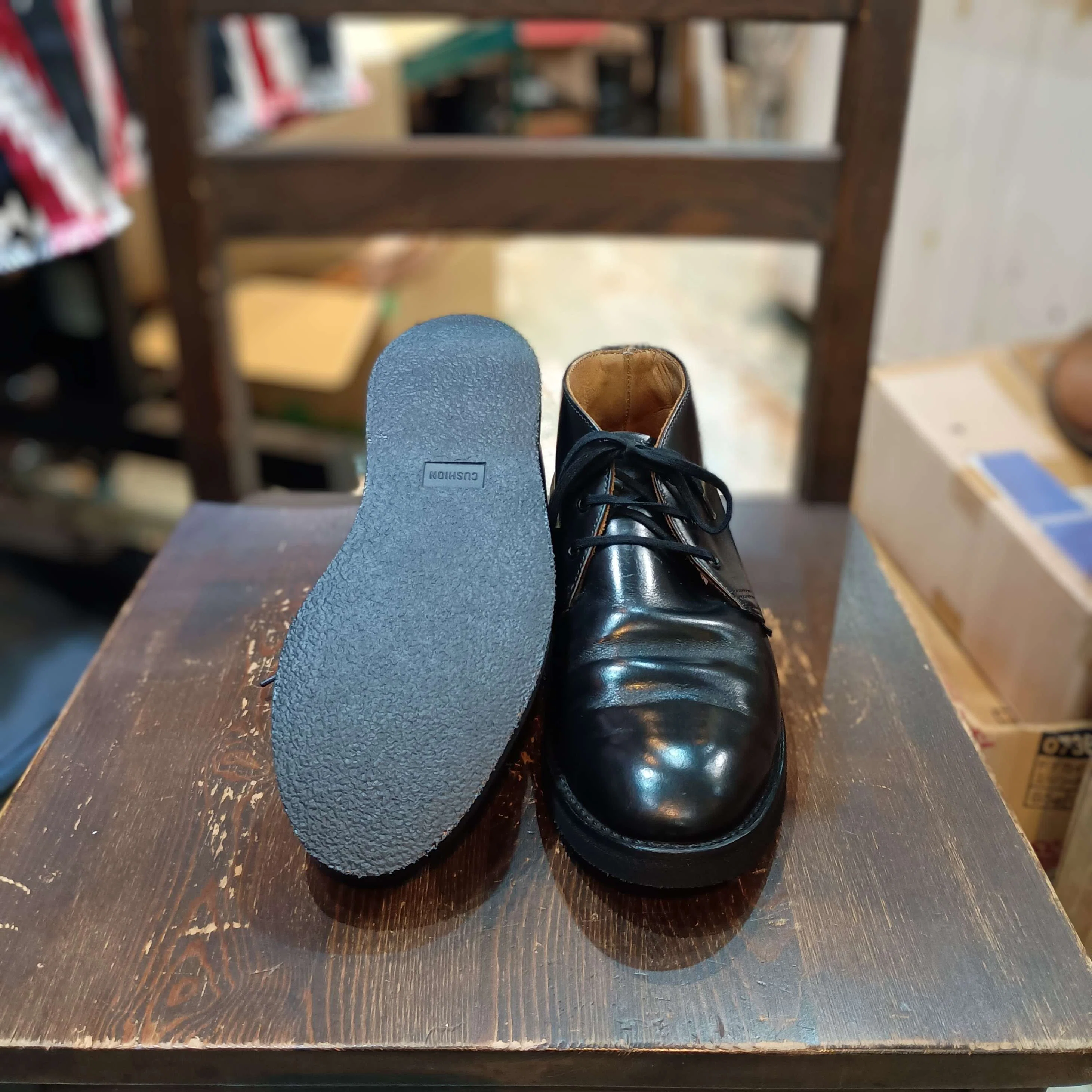 Resole/ソールカスタム】Red Wing#9196 Postman Chukka+vibram#1002