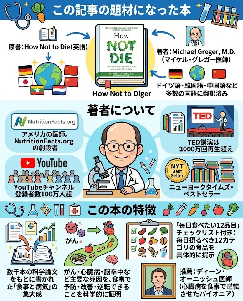 食事 病気予防 植物性食品 科学的根拠 図解要約 がん予防 心臓病 糖尿病

