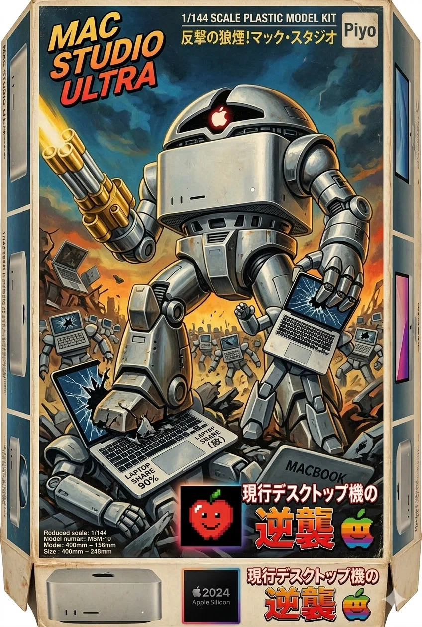 Macデスクトップ機の逆襲？｜Piyomaru