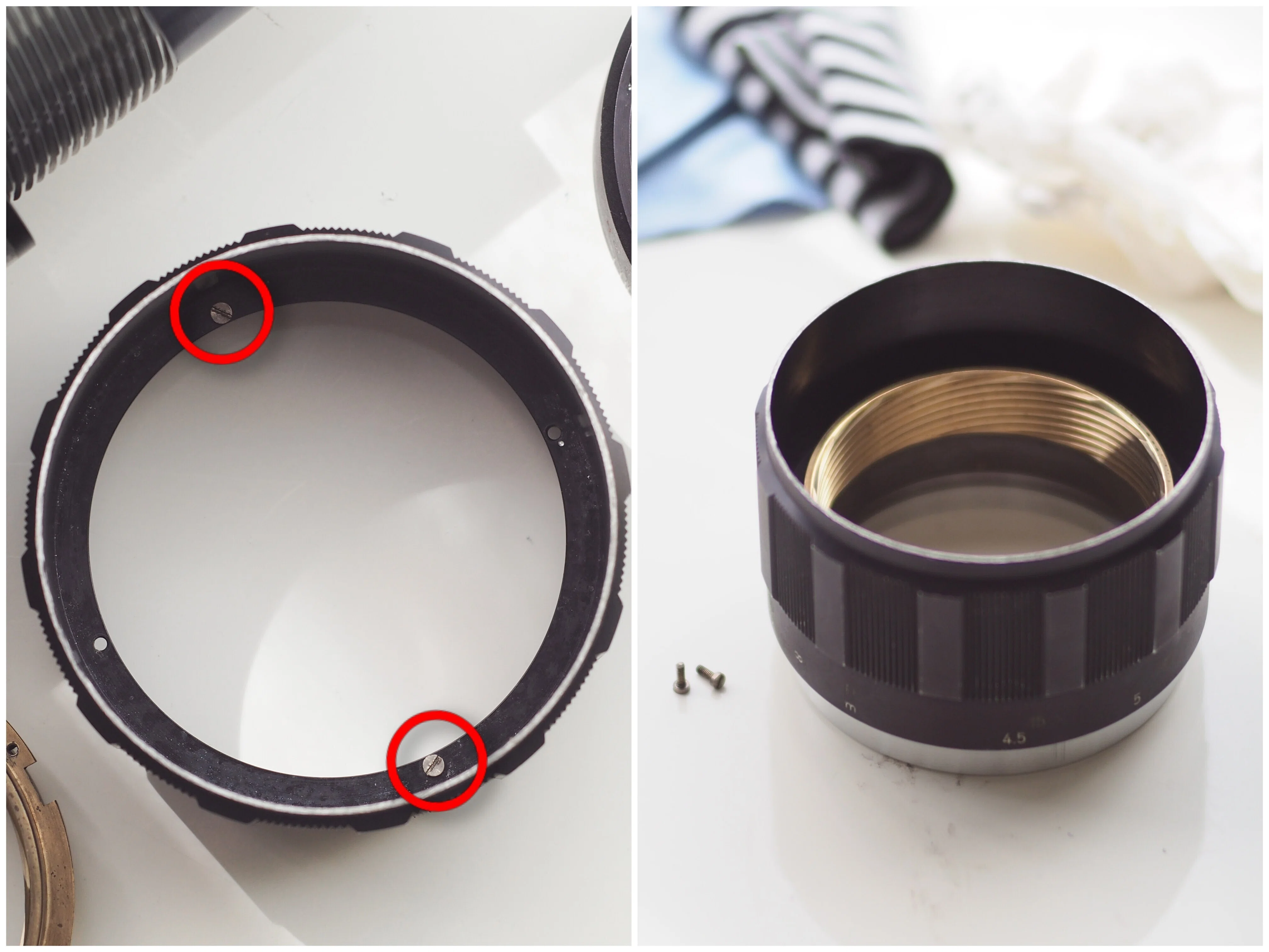 TELE ROKKOR-TD 300mm f4.5 分解清掃｜桺蓼