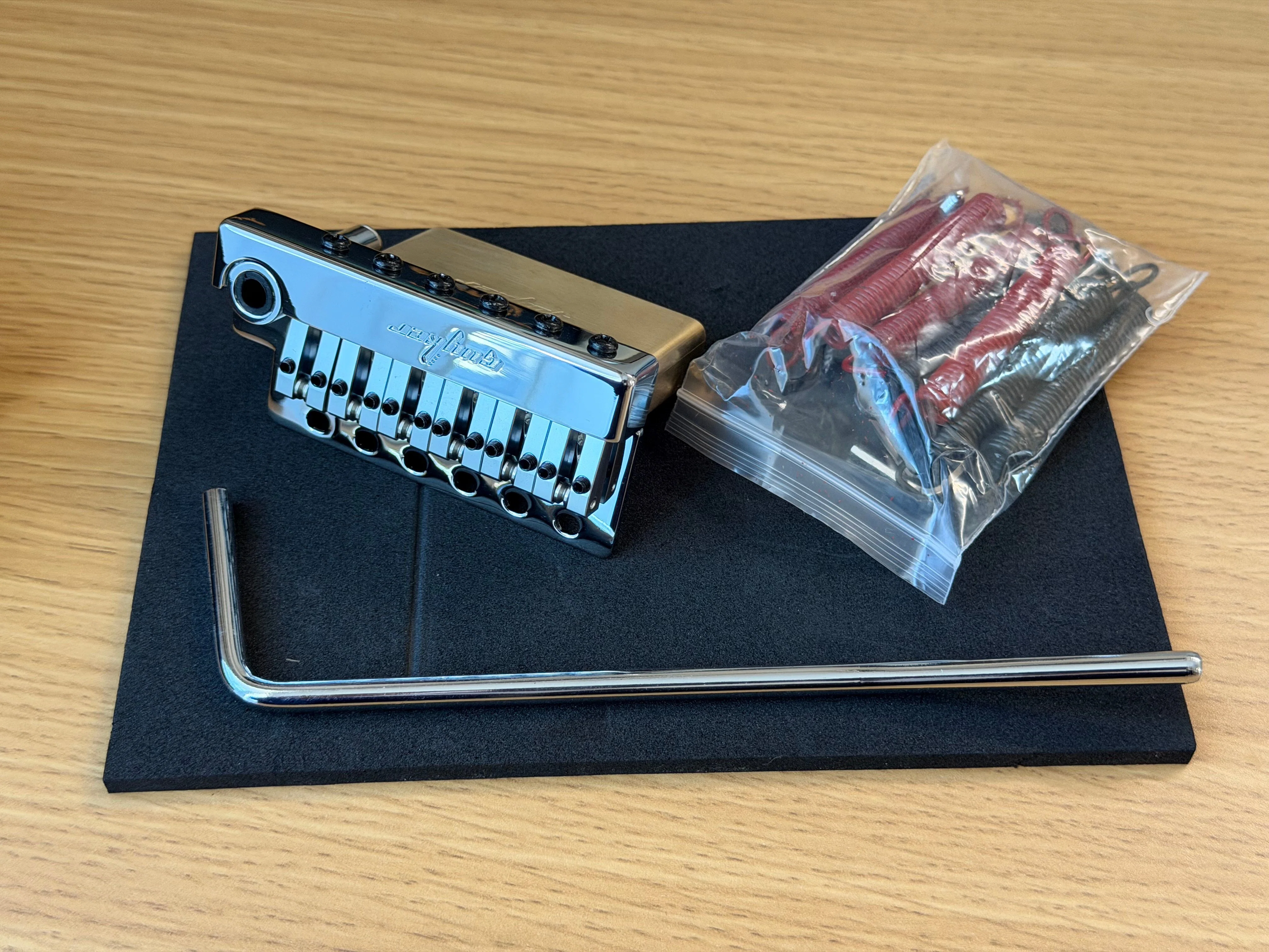 機材レビュー]Guyker トレモロユニットGG1009A｜Croquetteギター機材研究