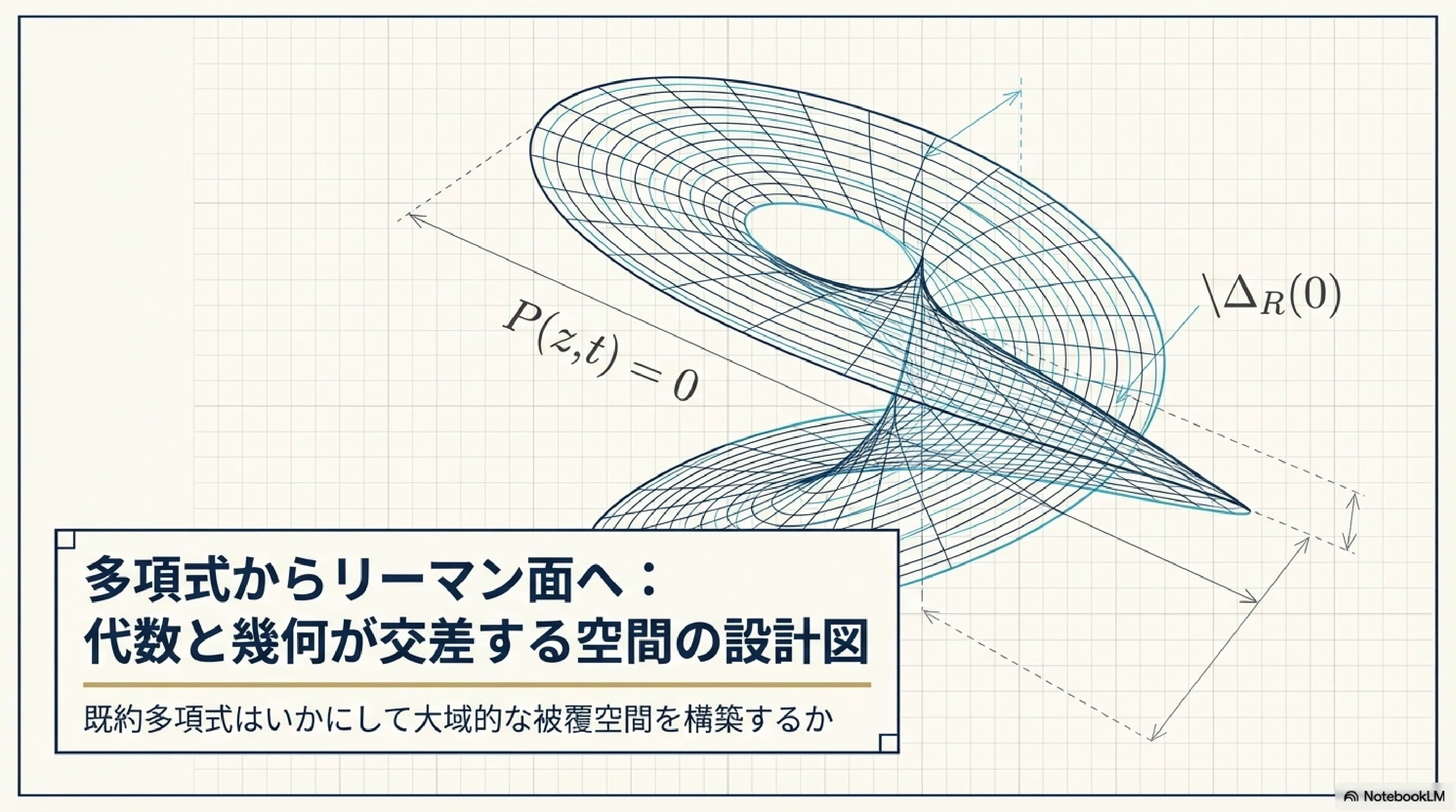 代数関数がつくるリーマン面｜ari1110