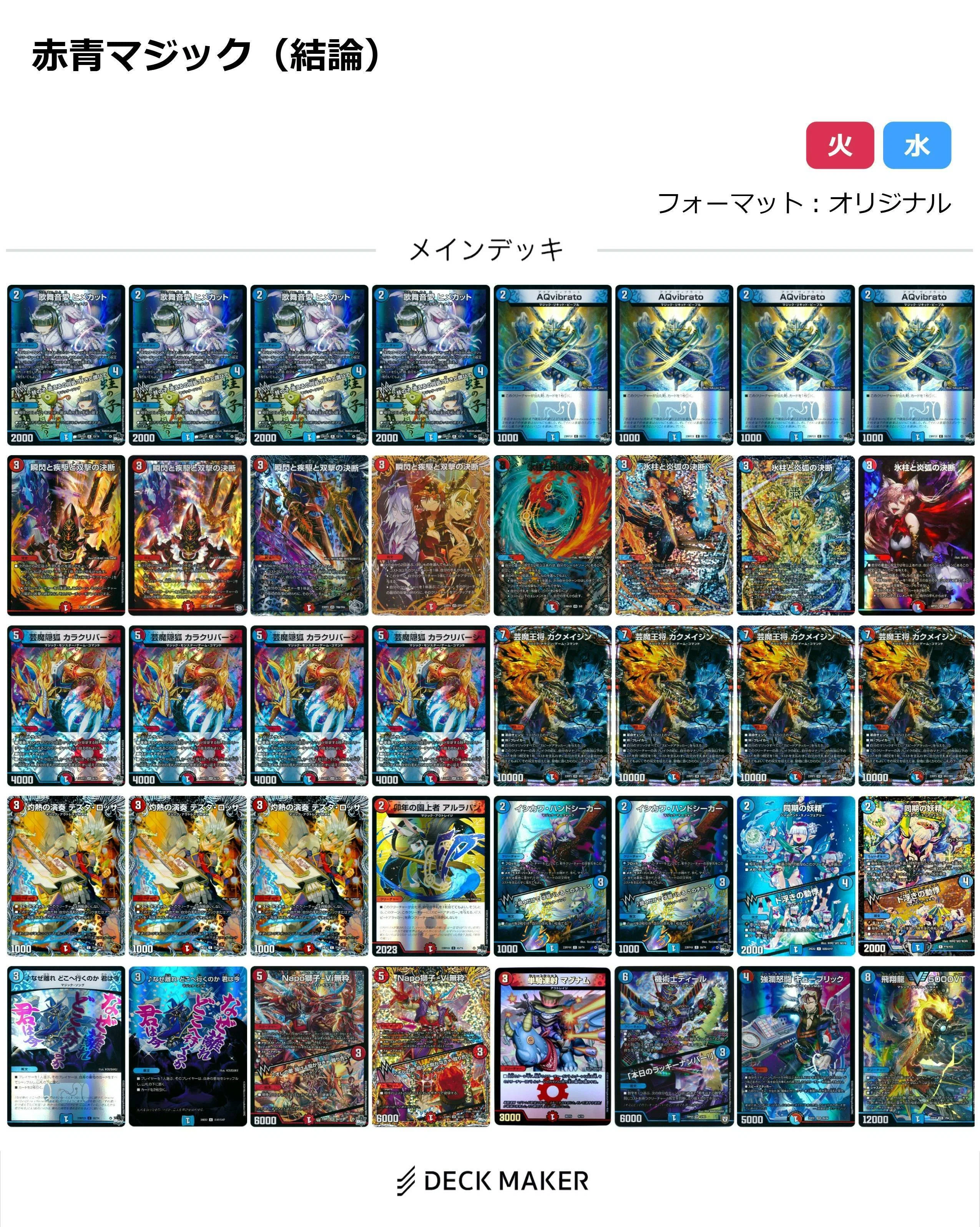 ドキドキつよいデッキ火水マジックから学ぶ3キル率｜スバル