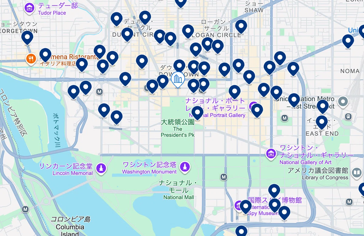 ワシントンD.C.のおすすめホテルエリア3選【現地在住者が選ぶ/2026年版 