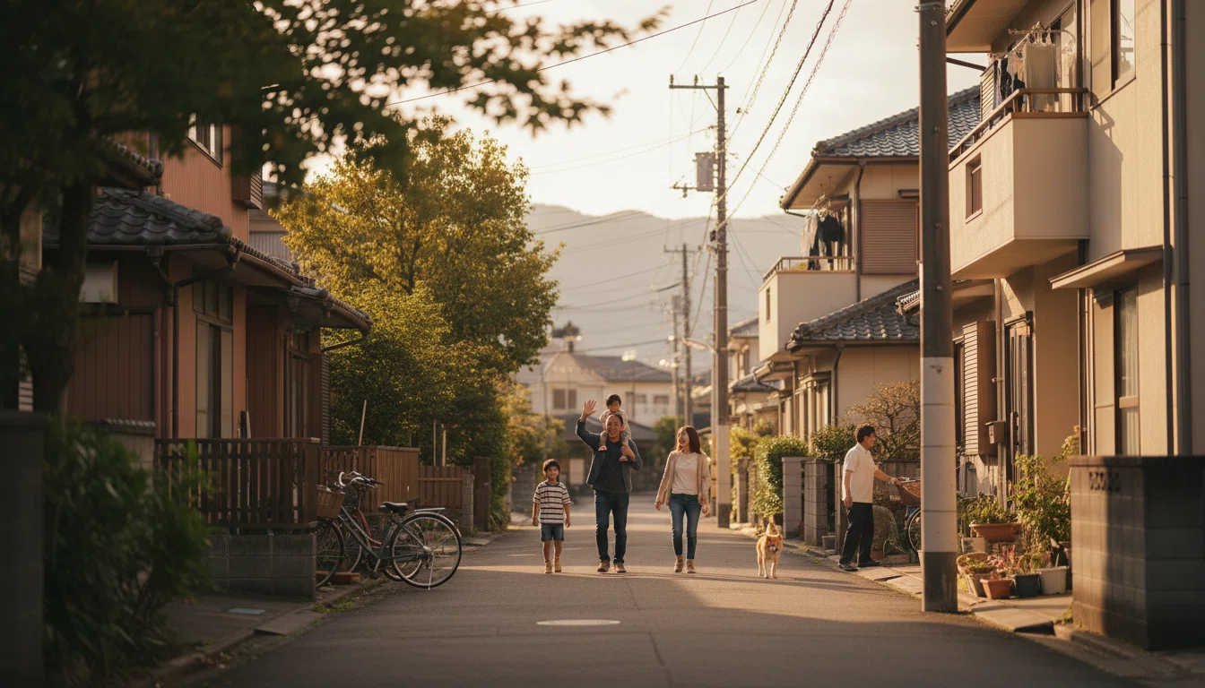 地方 車 ライフスタイル 家族
