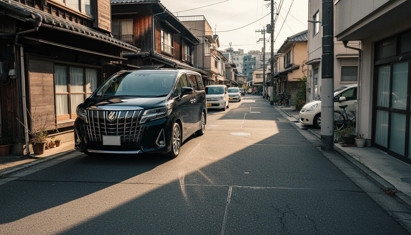 アルファードの大型ボディサイズと存在感