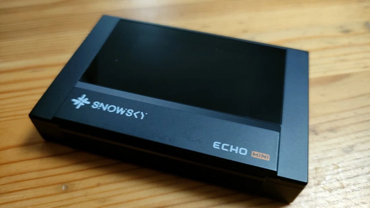 レトロなオーディオプレイヤー ～Snowsky ECHO MINI～｜マルさん