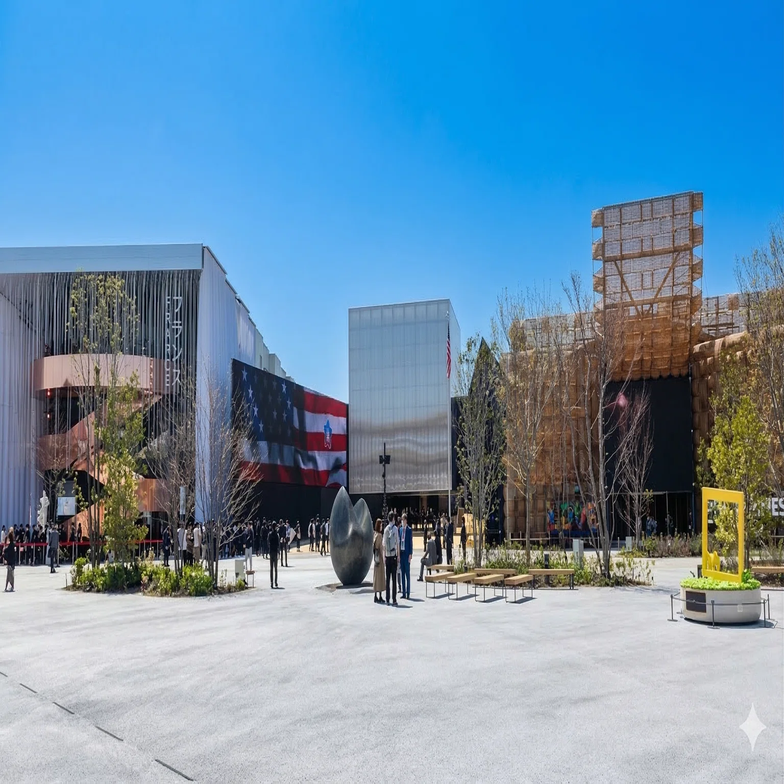 もし、EXPO 70の会場に、EXPO 2025の大屋根リングがあったら