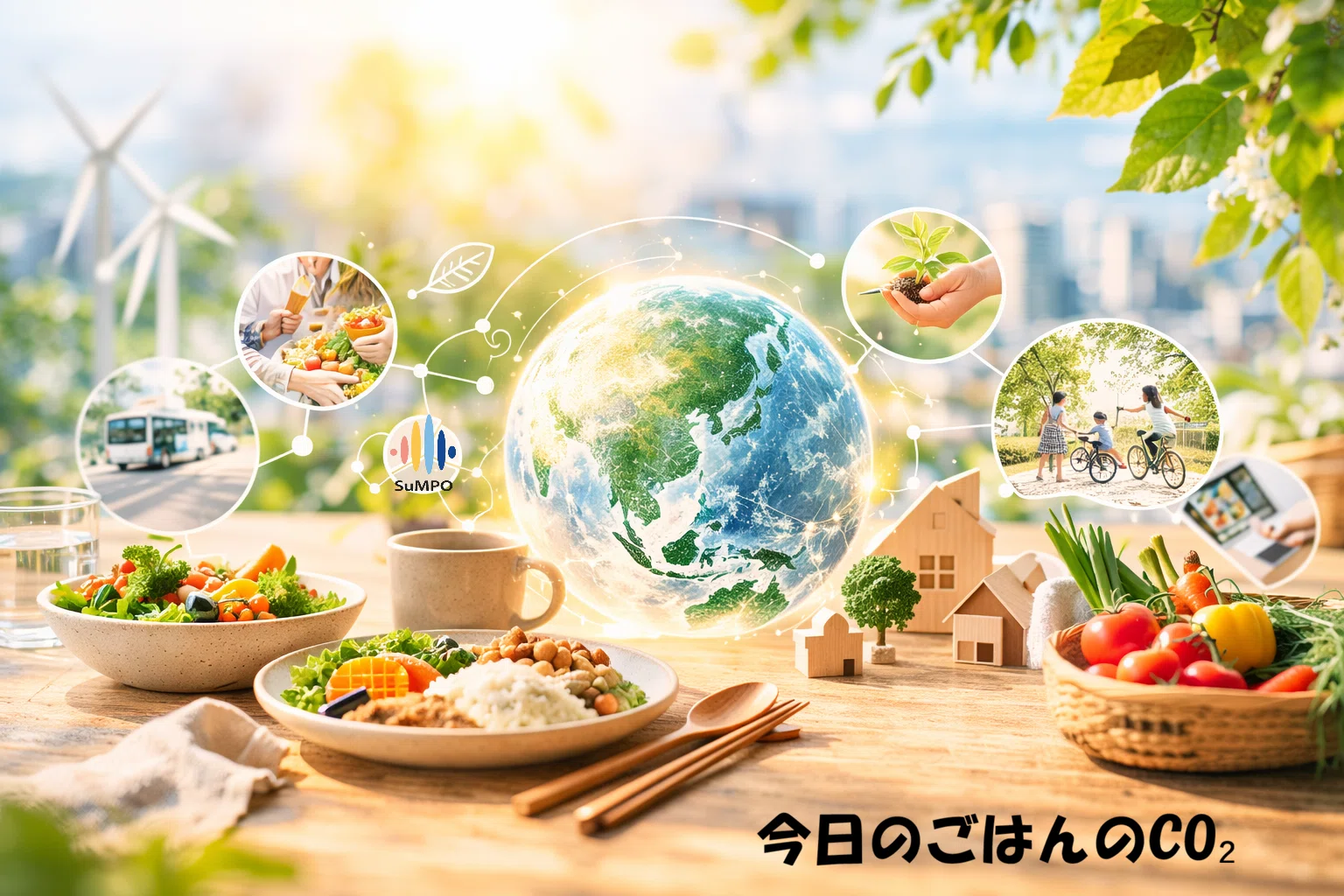 【食事担当】メモリ 今日のごはんのCO₂④エームサービスの挑戦―社員食堂から始まるカーボン