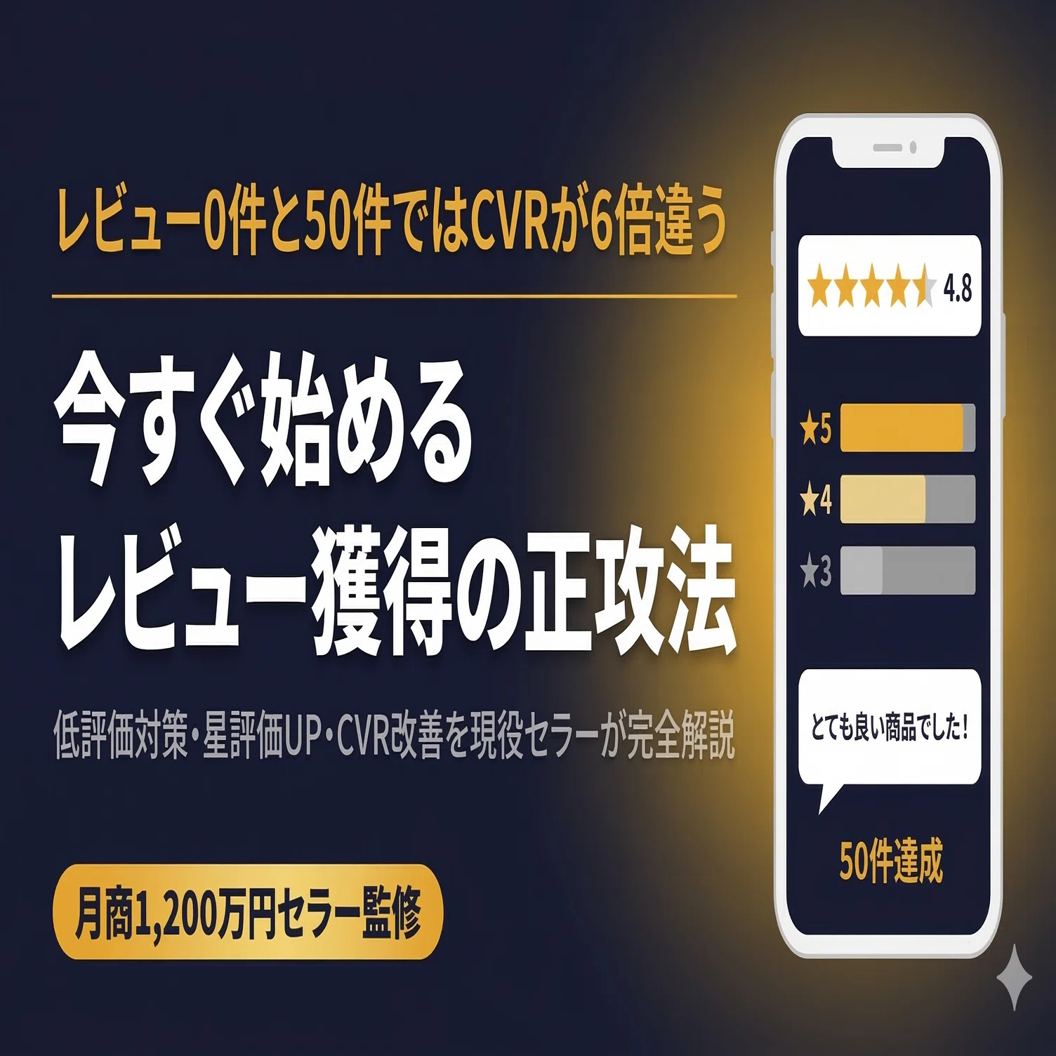 Amazonレビュー獲得の正しいやり方｜低評価対策・星評価UPでCVRを