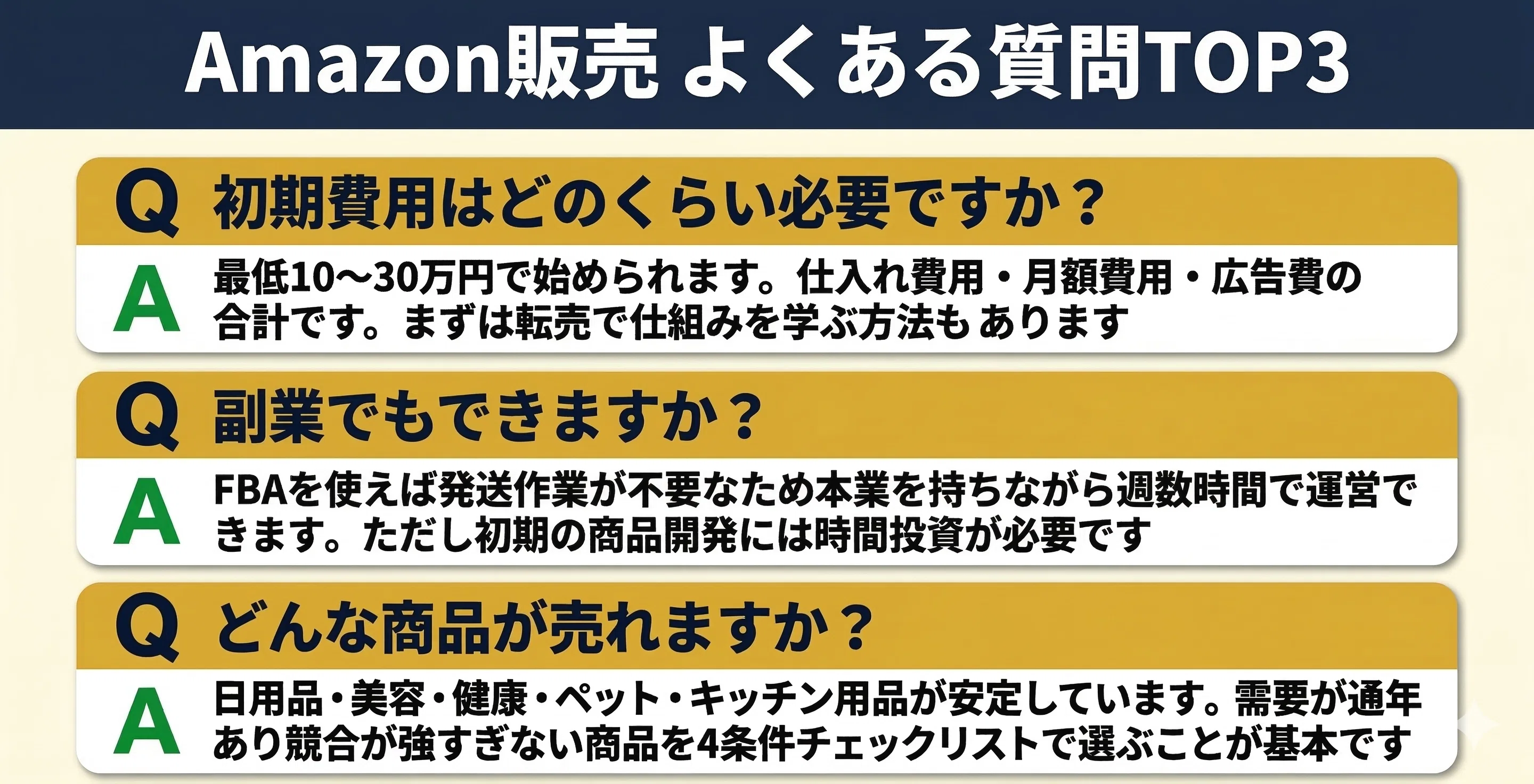 Amazon販売の始め方 完全ガイド｜アカウント開設から初売上まで現役