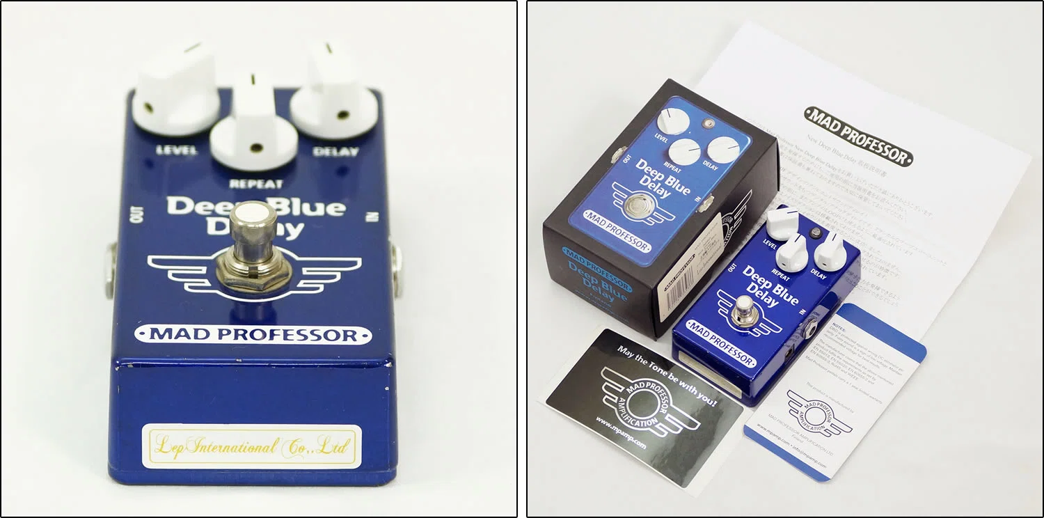 特選中古品！定番ディレイ「MAD PROFESSOR Deep Blue Delay」が中古で