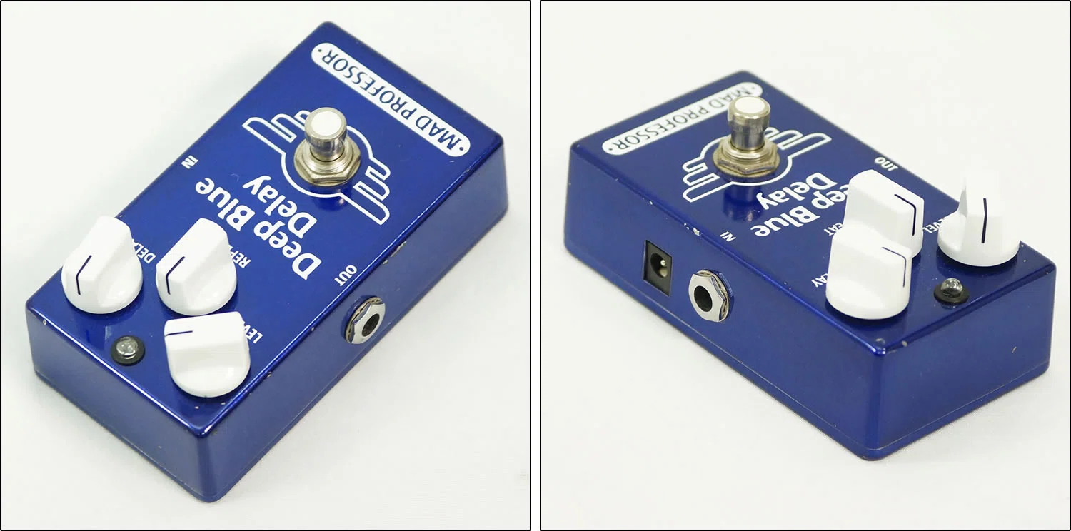 ◤椎木◢Mad Professor  Blue 本体のみ MAD PROFESSOR Royal Blue Overdrive CUSTOM Bluebird Mod (Mad