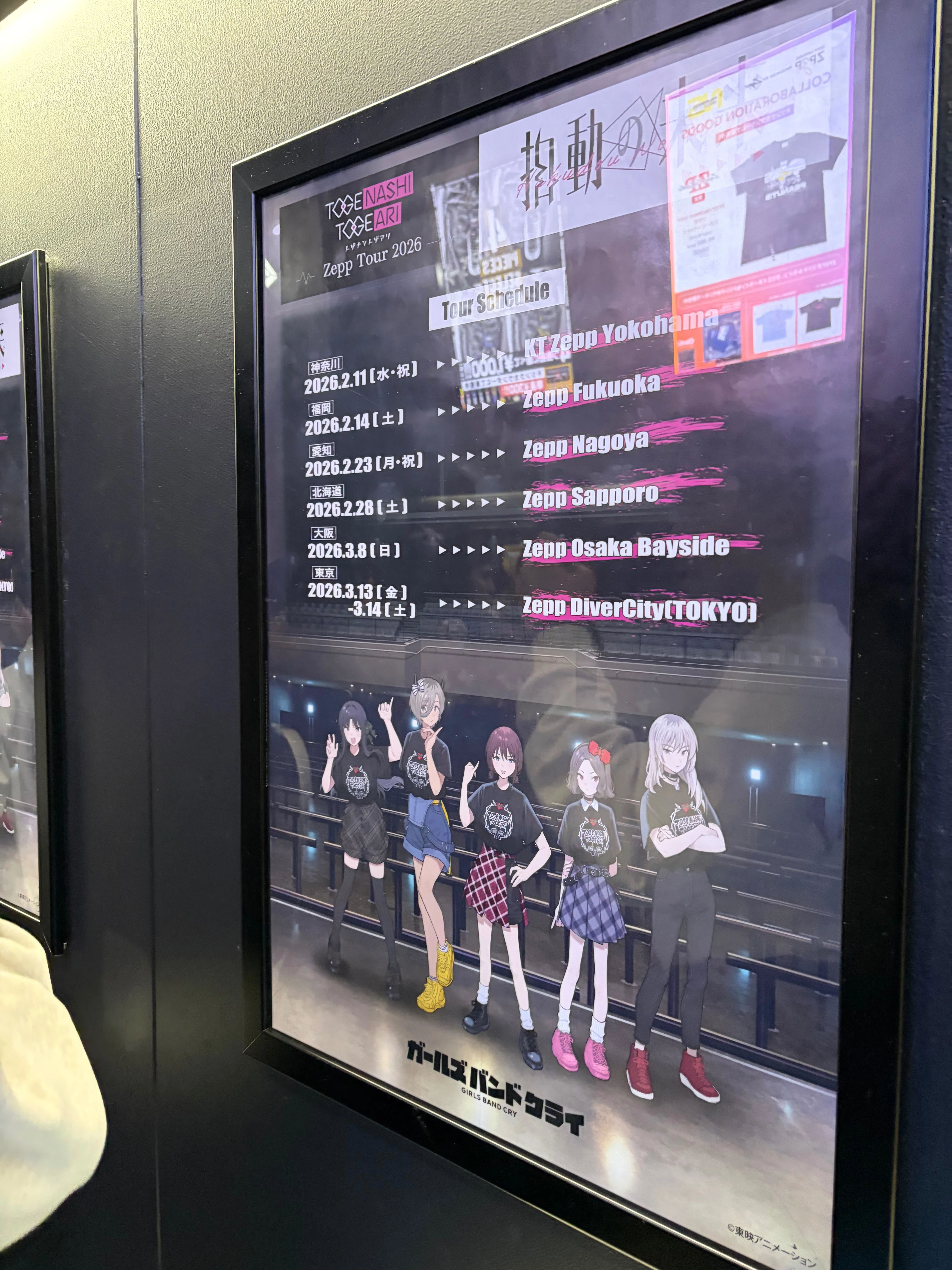 トゲナシトゲアリ Zepp Tour 2026 “拍動の未来”福岡公演』のレポのよう