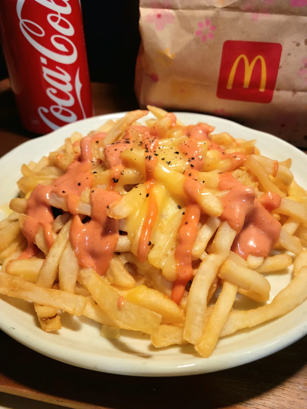 マック ポテト ケチャップ