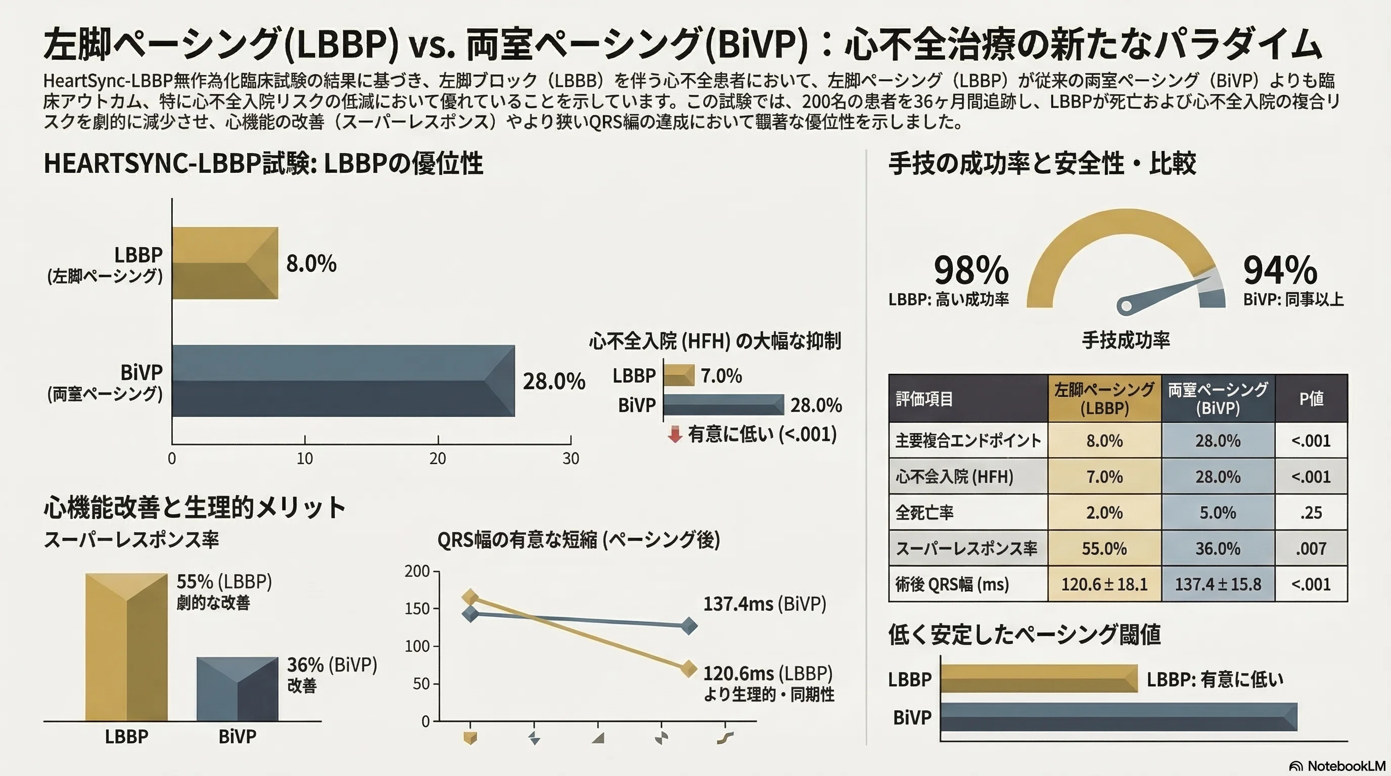 CIEDs)さよならBiVP？心不全治療の歴史を塗り替えるLBBP〜「HeartSync