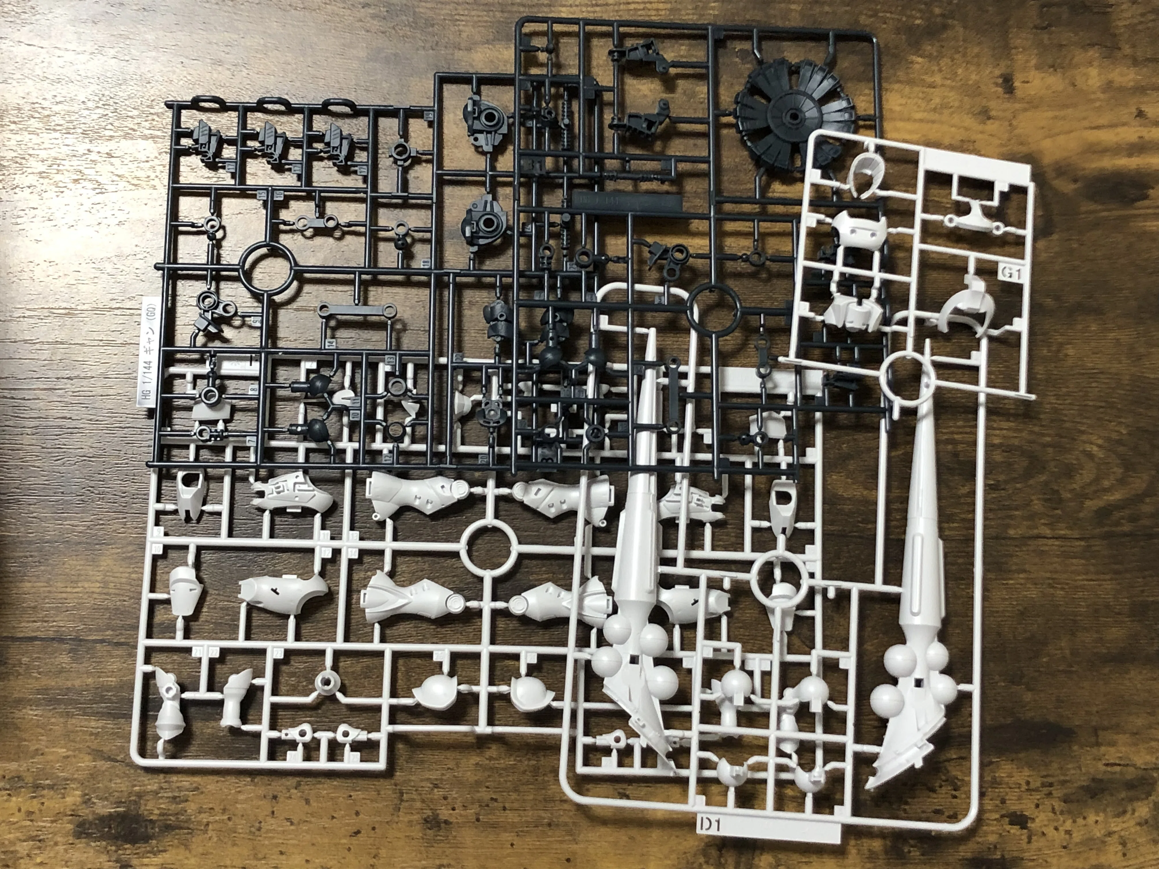 ゆるプラモ記録帖その3【HG 1/144 エグザベ専用ギャン(ハクジ装備
