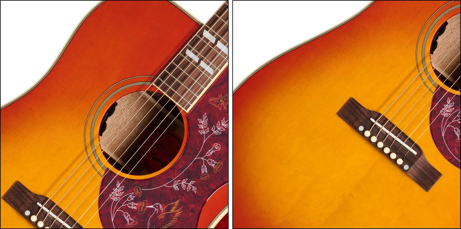 さすがはギブソン直系！エピフォン・アコギの新定番「Hummingbird