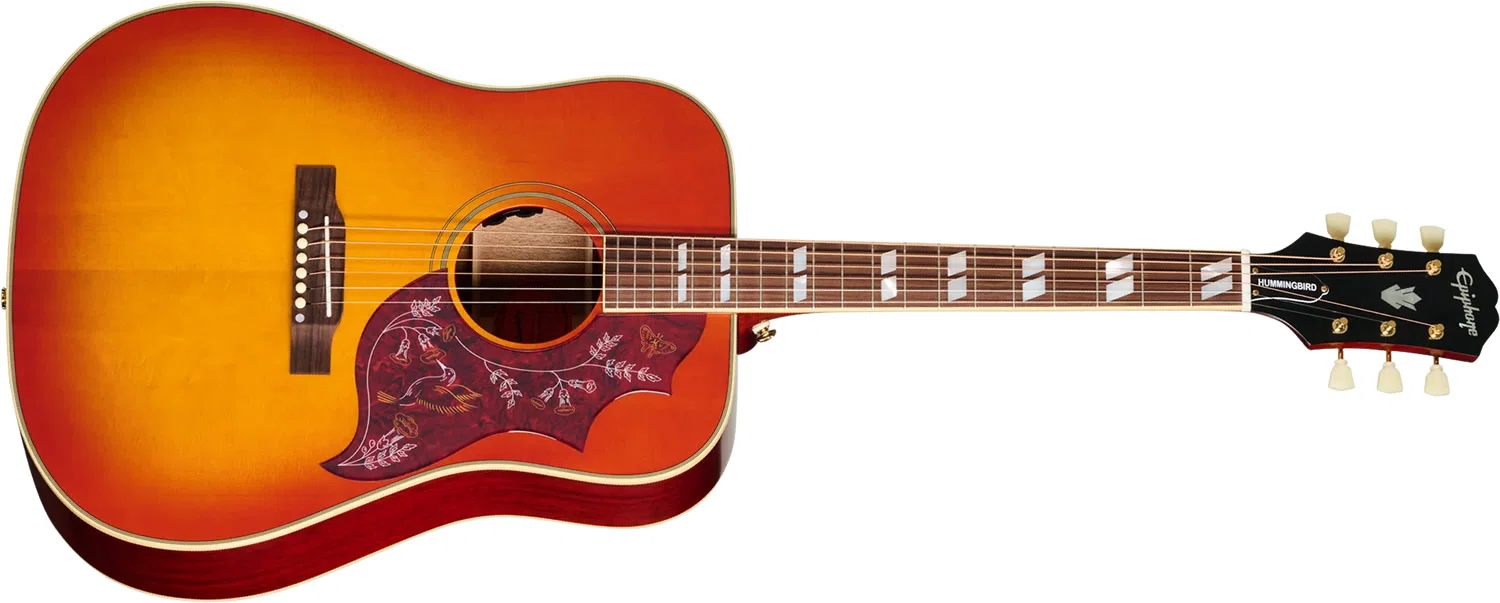 さすがはギブソン直系！エピフォン・アコギの新定番「Hummingbird