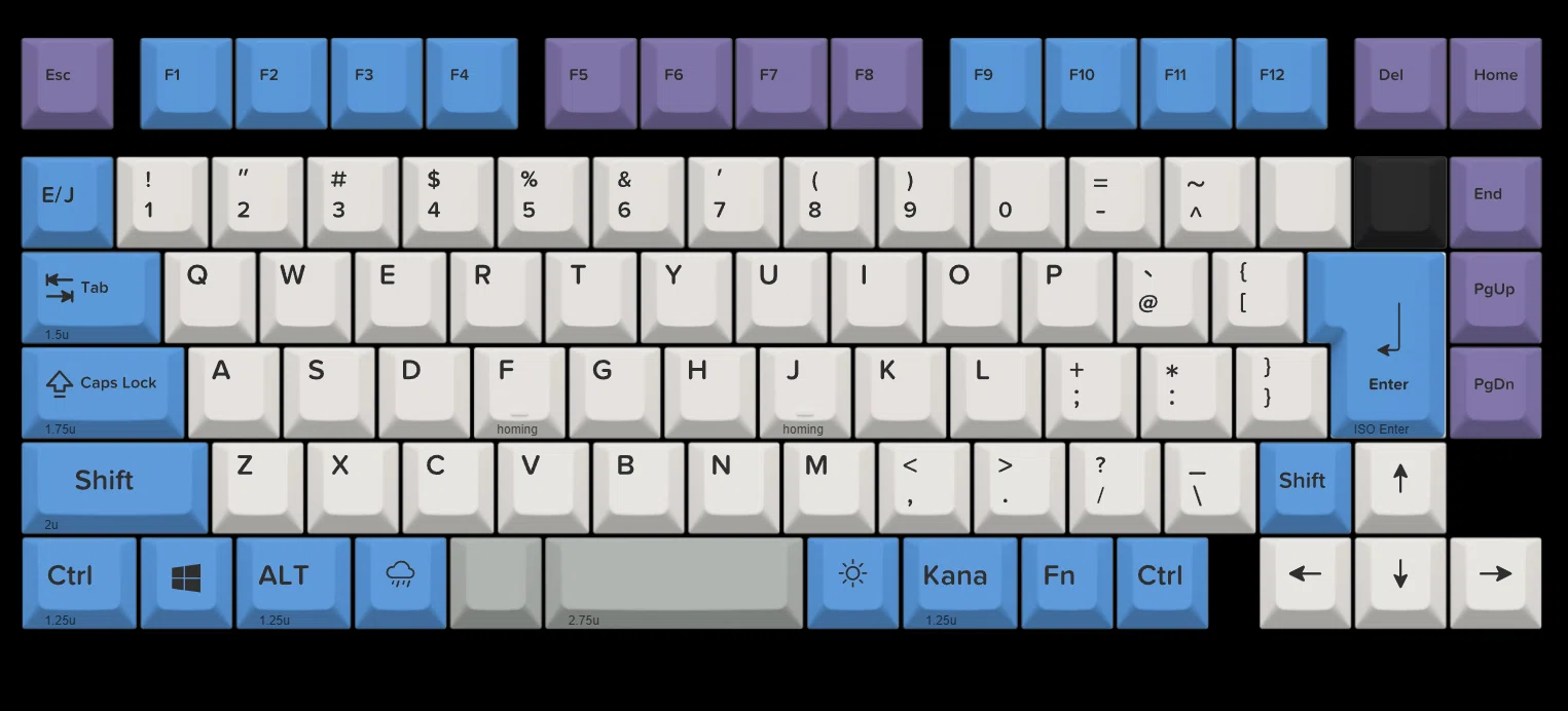 Rainy75 JIS】YUZU Keycapsでカスタムしてみました！｜鳴海シロウ