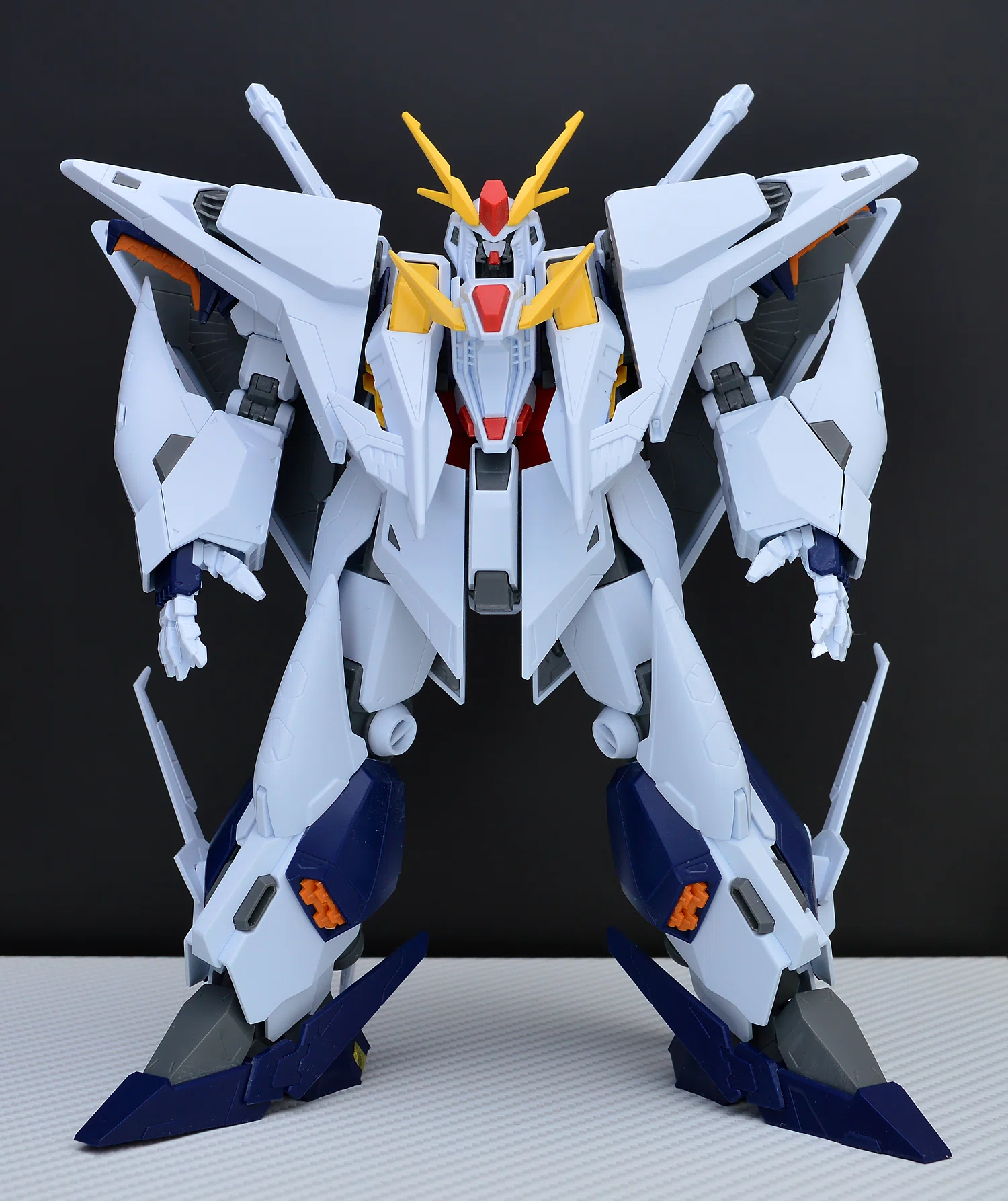 HGUC クスィーガンダムを改修して作る。素組～改修～塗装～完成/長編