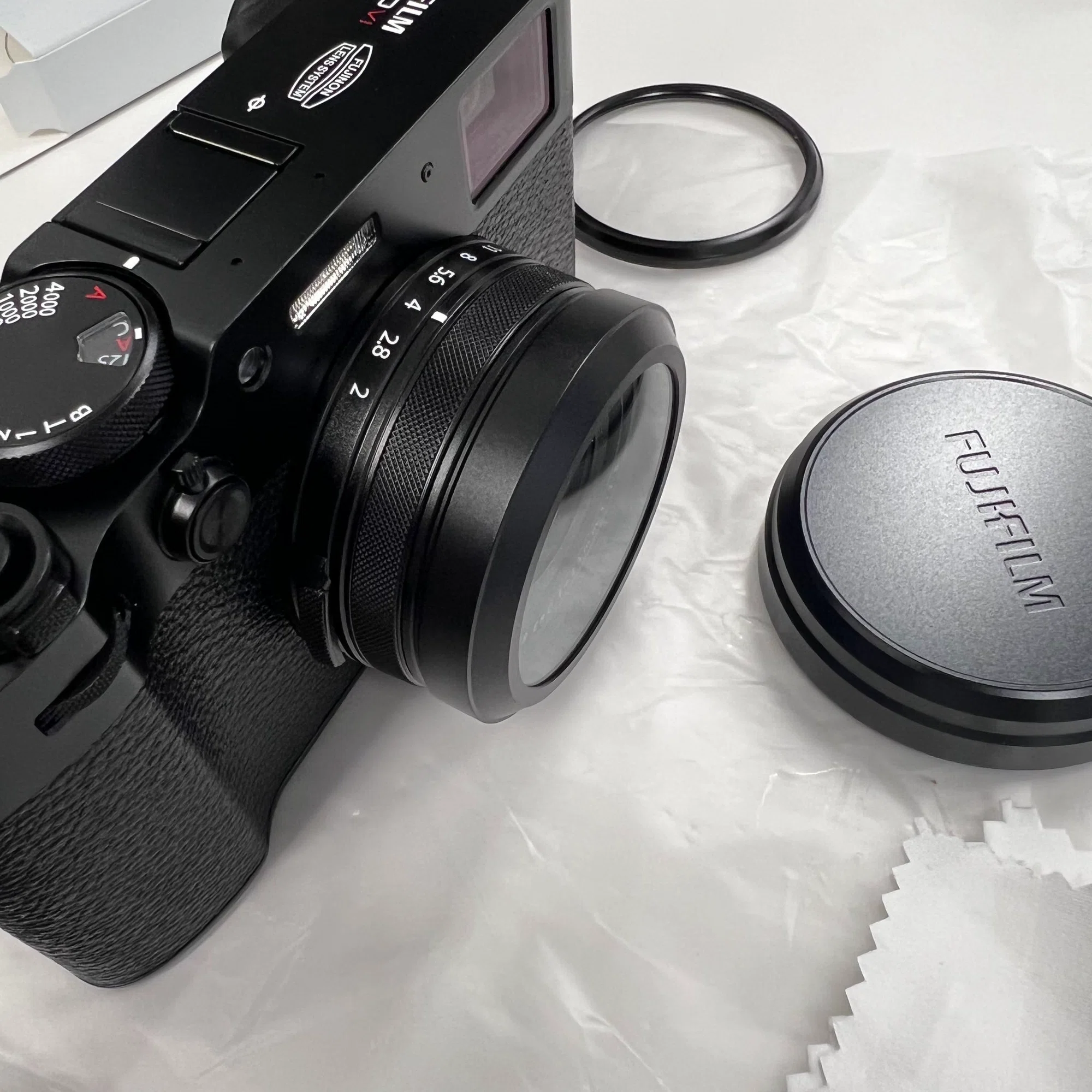 X100VIにNiSi NC UV フィルタを装着｜天辰健一