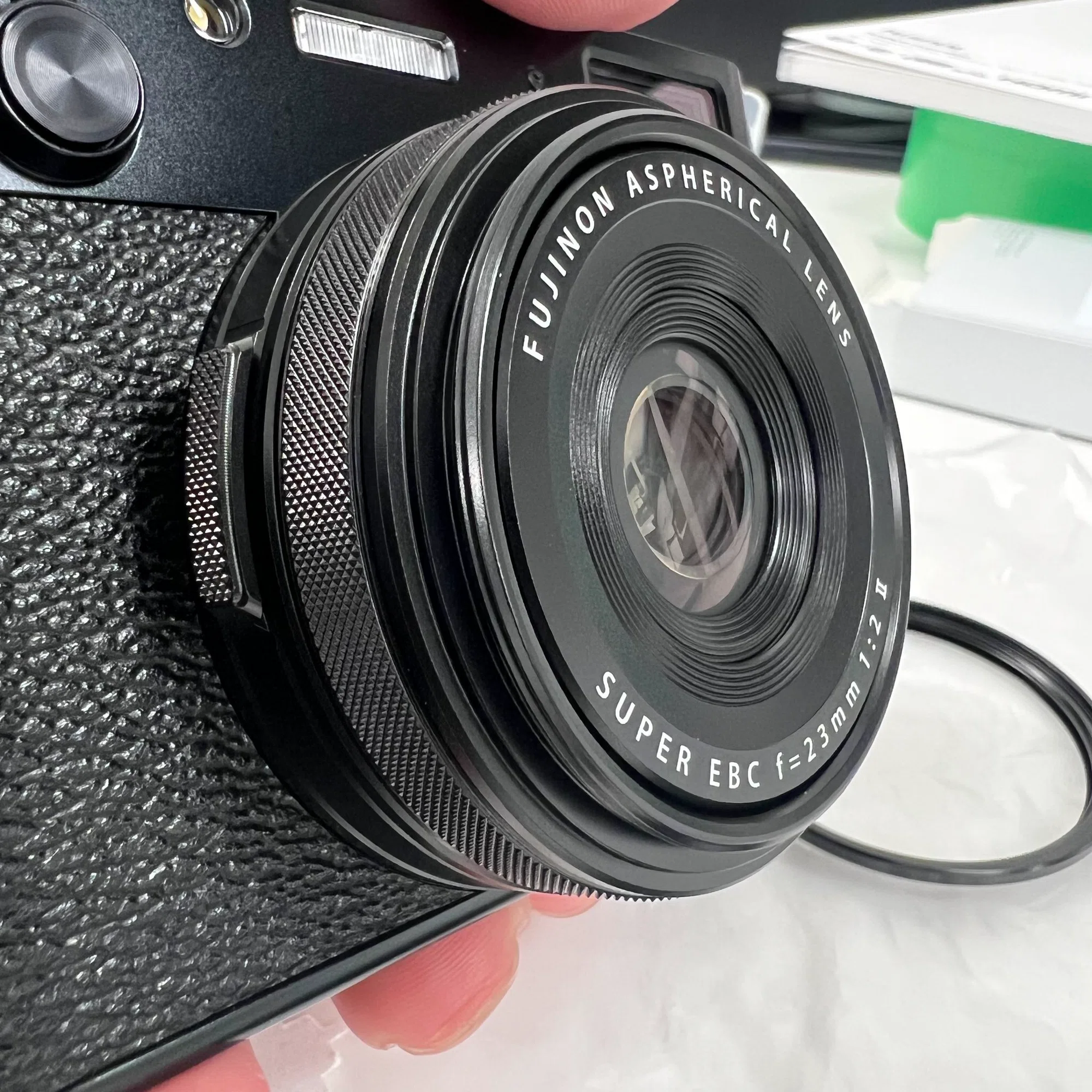 X100VIにNiSi NC UV フィルタを装着｜天辰健一