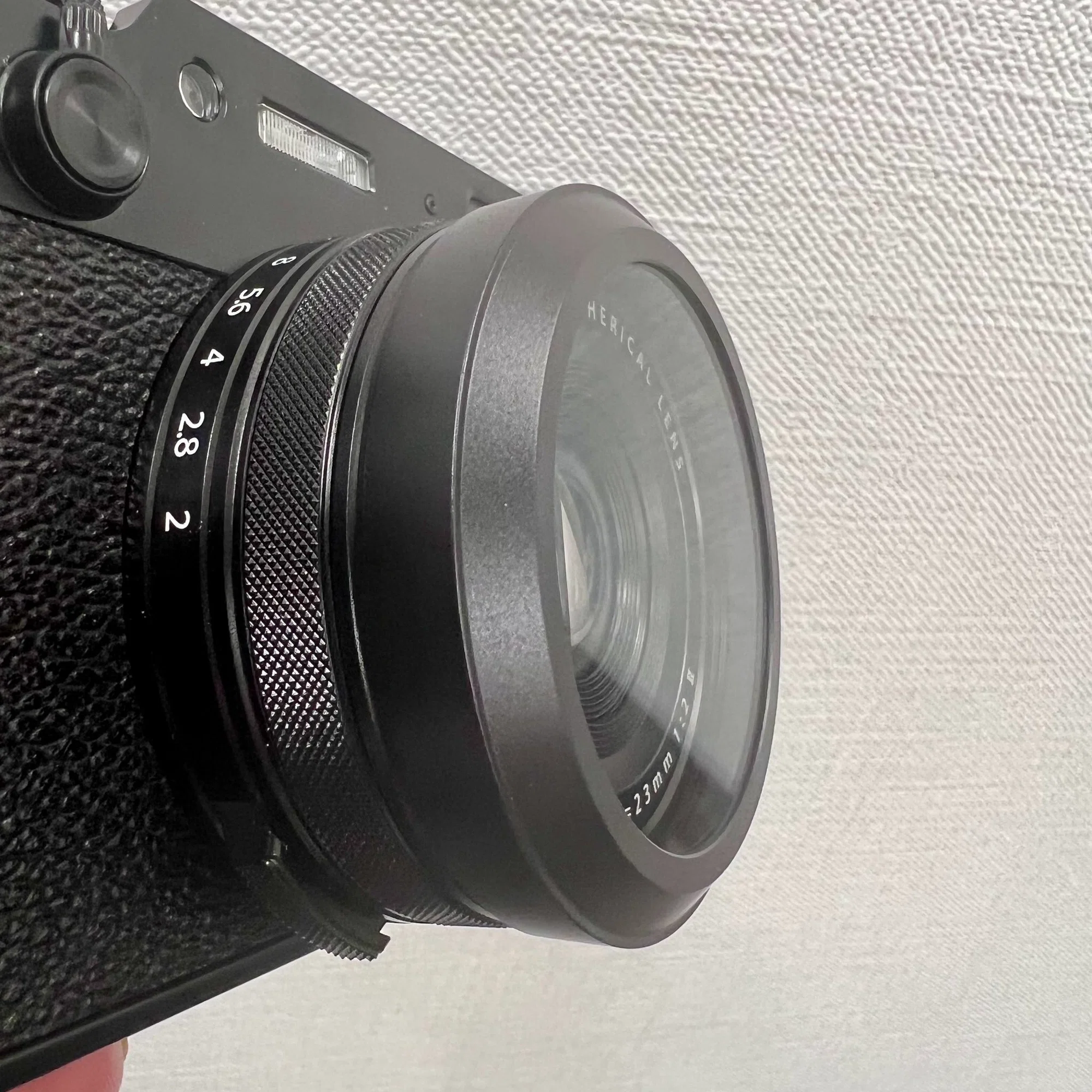 X100VIにNiSi NC UV フィルタを装着｜天辰健一