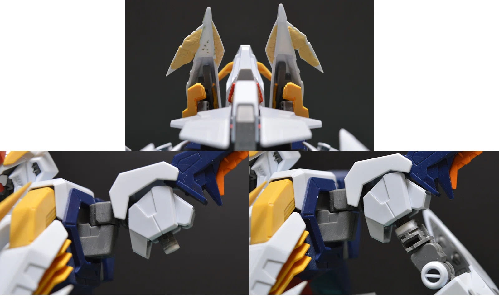 HGUC クスィーガンダムを改修して作る。素組～改修～塗装～完成/長編