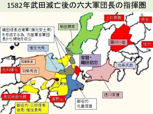 織田信忠の家臣団「殿様親衛隊」と軍団「殿様直属軍」｜鳥見勝成