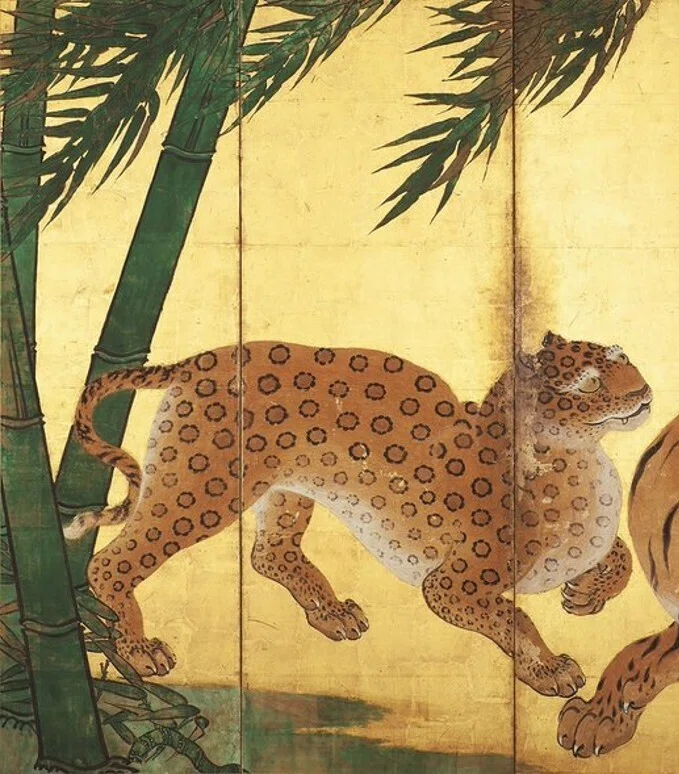 妙心寺展」出品作② 狩野山楽《虎図屏風》桃山時代 17世紀 妙心寺